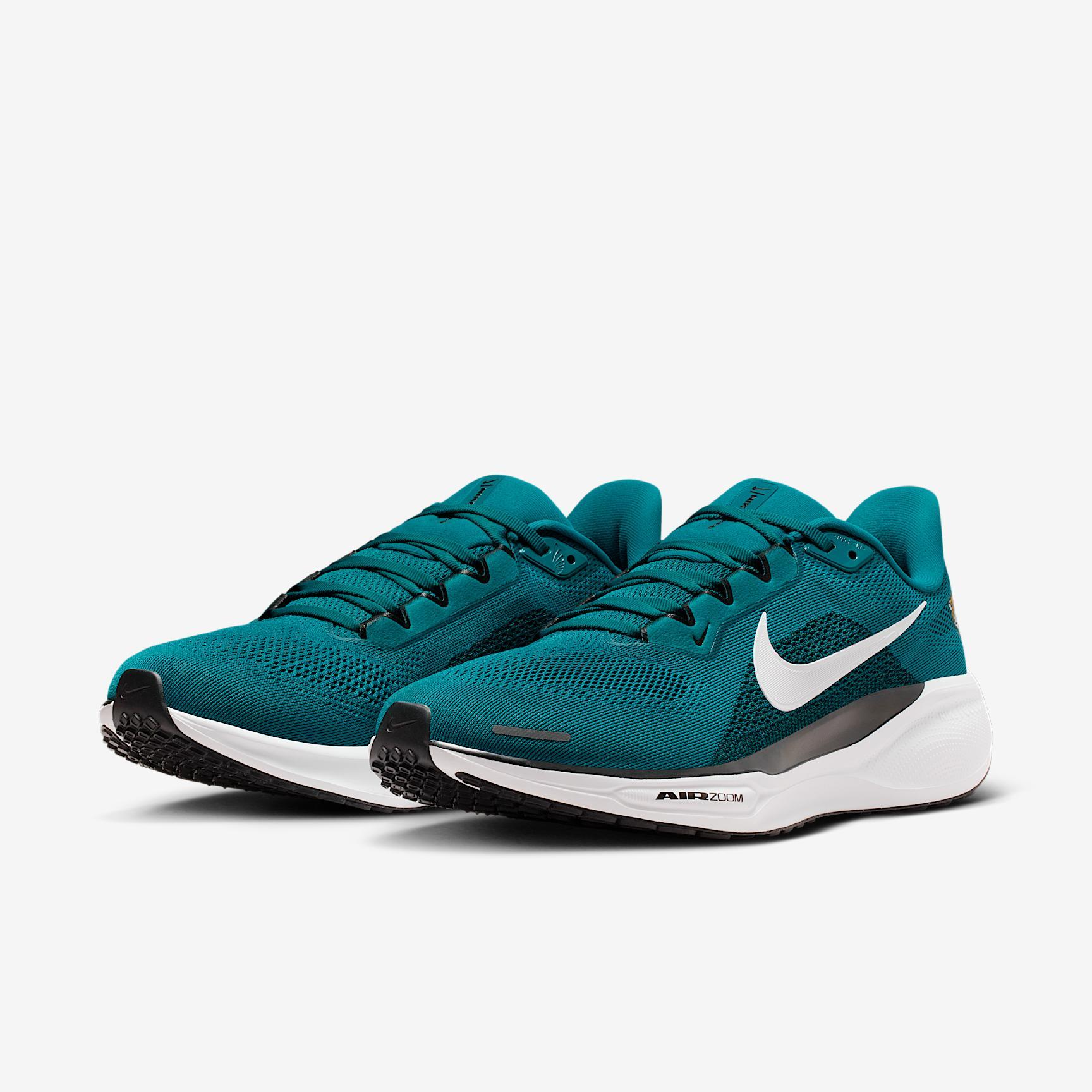 Jacksonville Jaguars Pegasus 41 Men's Nike NFL Road Running Shoes Product Image