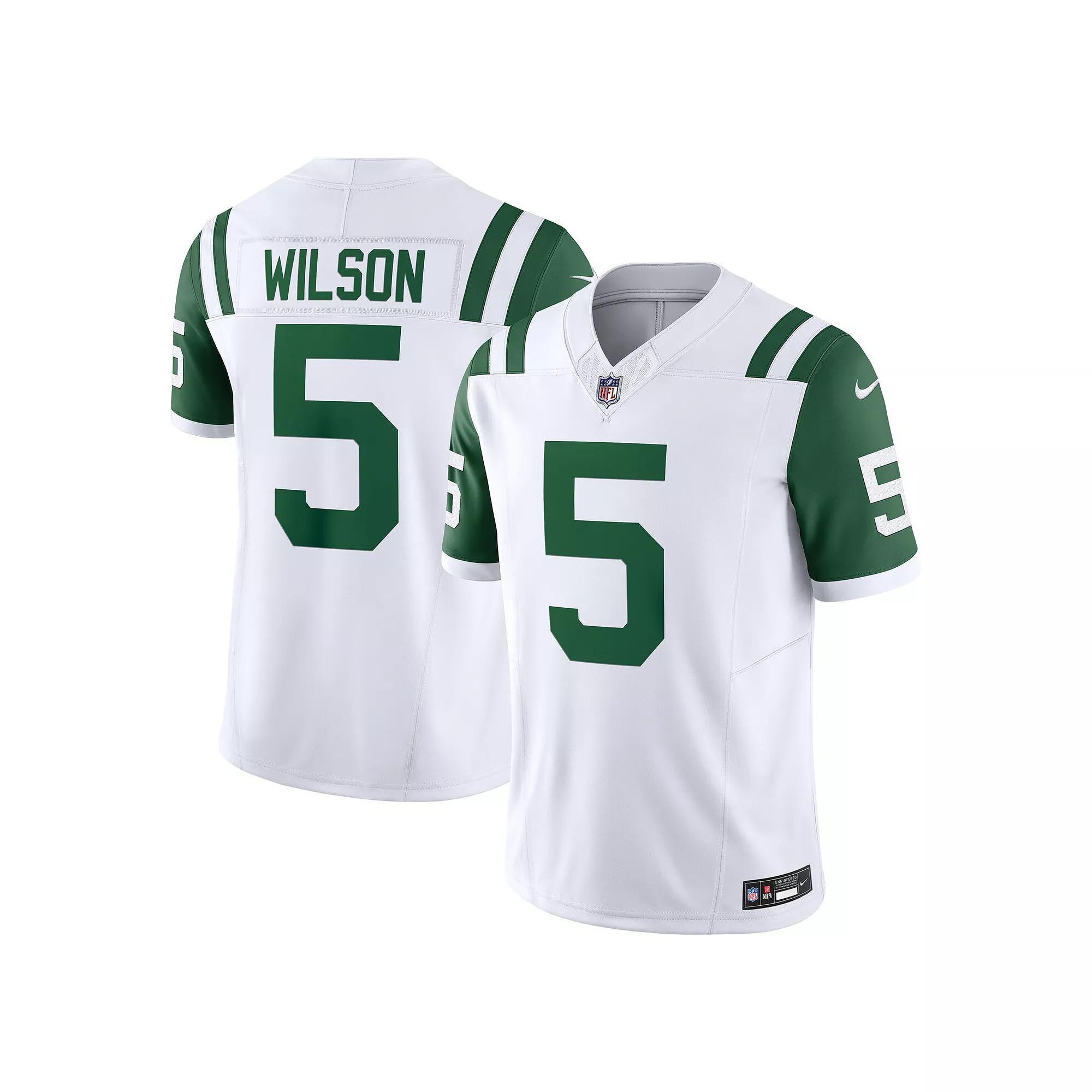 Garrett Wilson New York Jets Nike Men's Dri-FIT NFL Limited Football Jersey Product Image