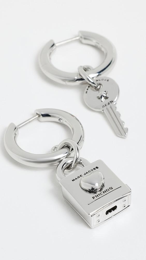 Marc Jacobs Friendship Padlock Earrings | Shopbop Product Image