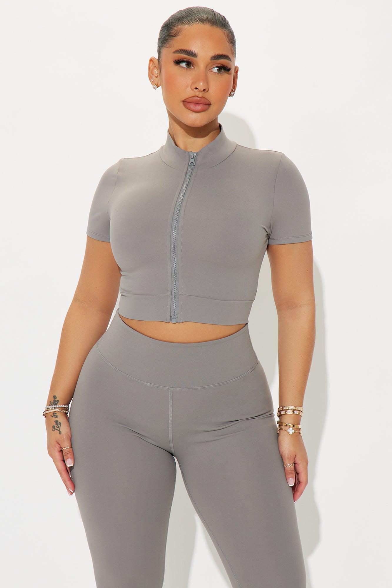 Trail Trek Super Soft Active Top - Charcoal Product Image