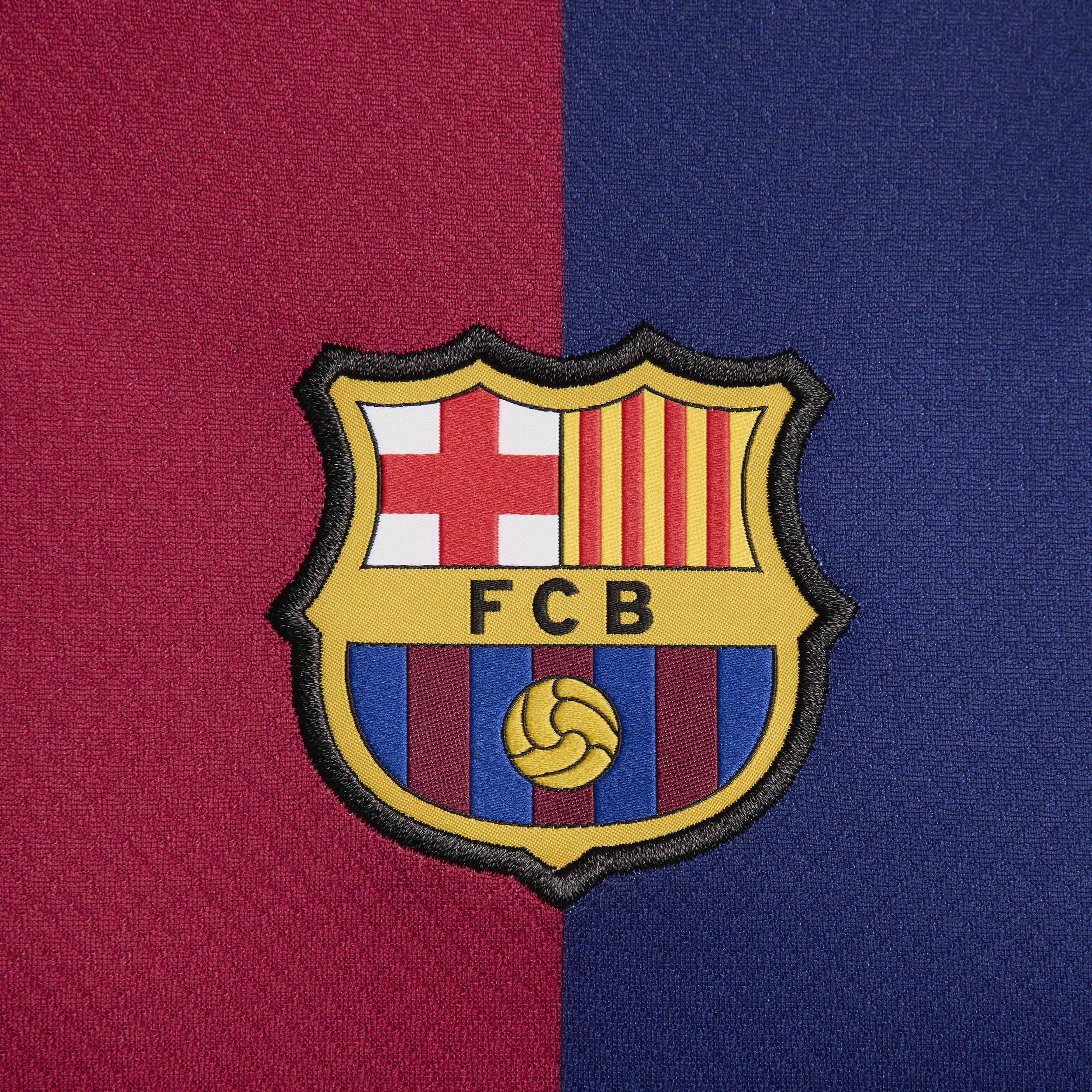 FC Barcelona 2024/25 Stadium Home Nike Womens Dri-FIT Soccer Replica Jersey Product Image