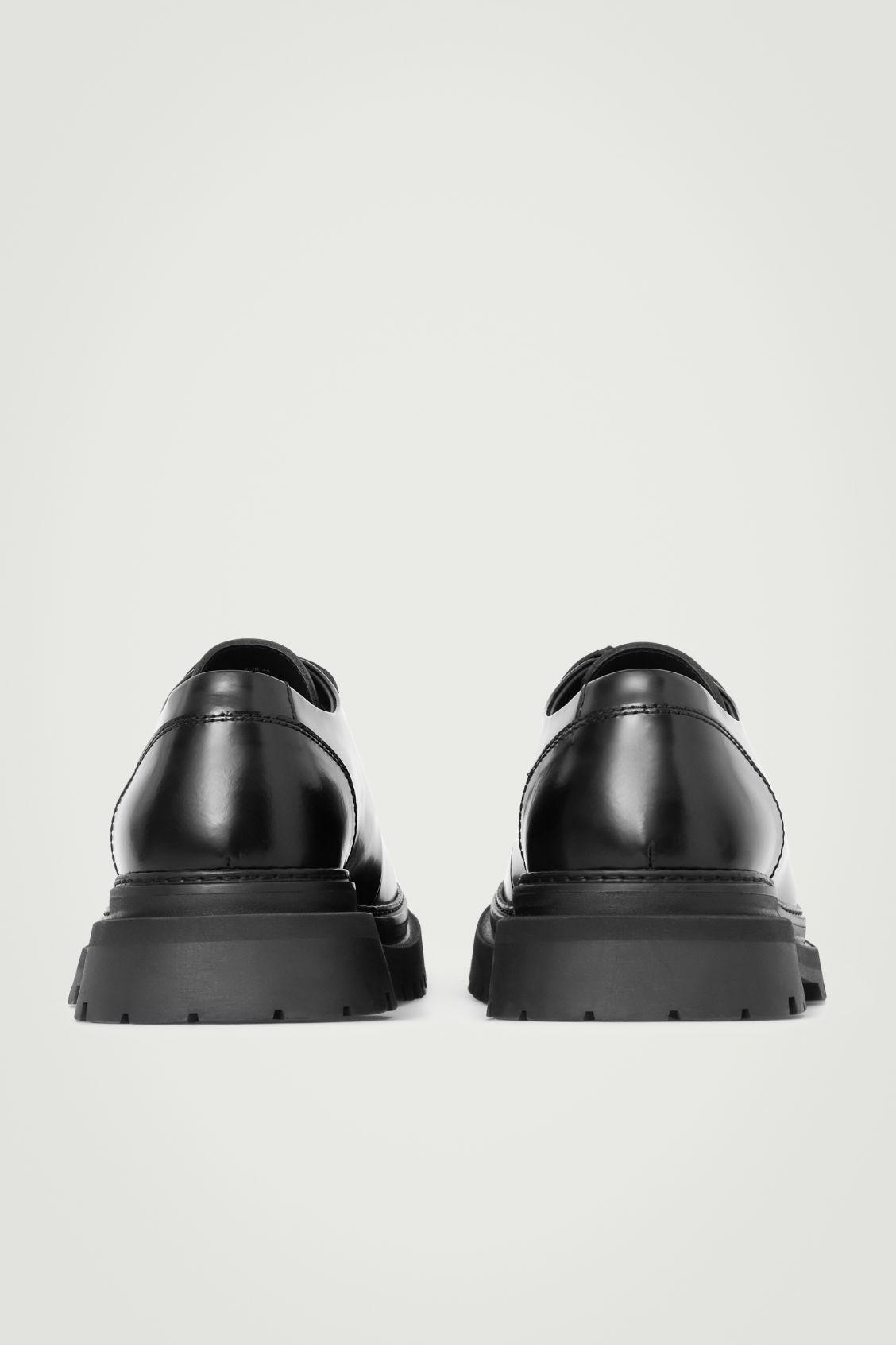 CHUNKY LEATHER DERBY SHOES Product Image