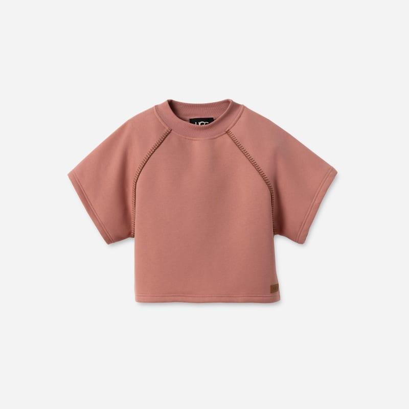 UGG Womens Classic Short Sleeve Crewneck Cotton Blend/Recycled Materials Hoodies & Sweatshirts Product Image