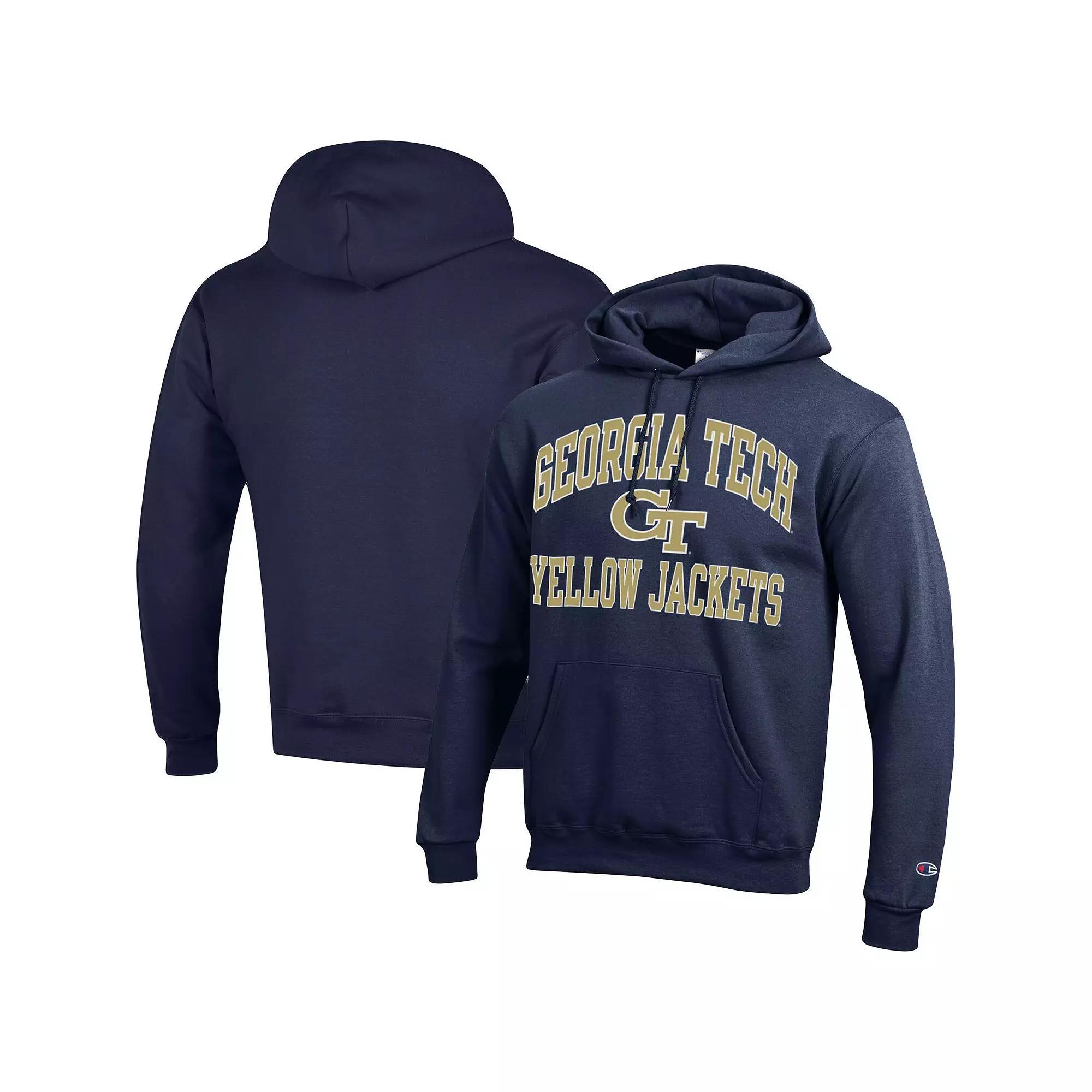 Men's Champion Black Oklahoma State Cowboys High Motor Pullover Hoodie, Size: 2XL Product Image