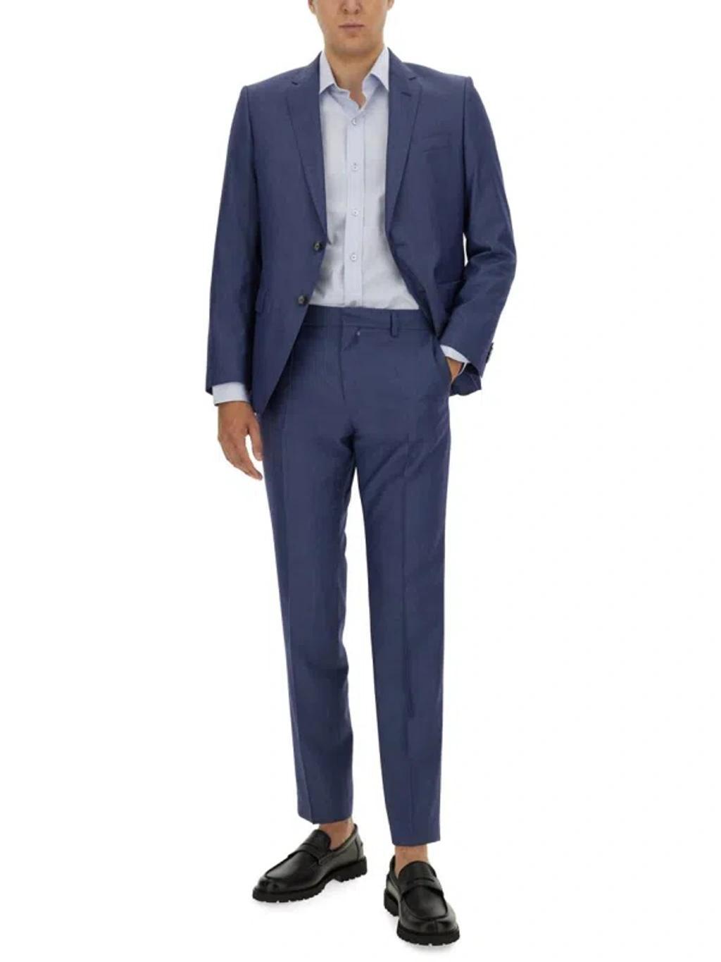 HUGO BOSS Slim Fit Suit In Blue Product Image