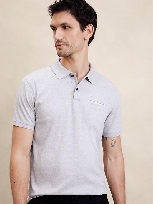 Slim Luxe Touch Polo Product Image