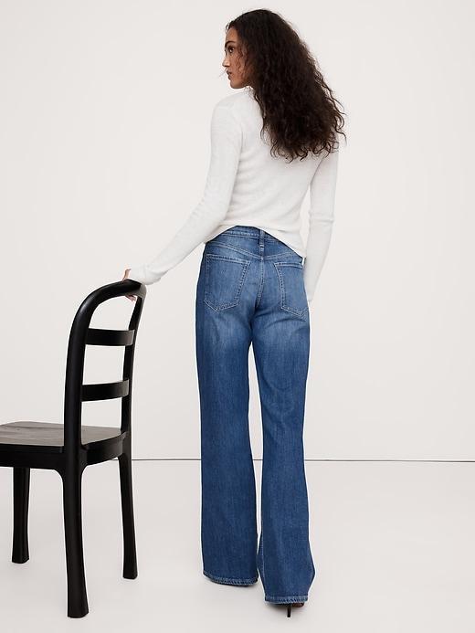 High-Rise Relaxed Flare Jean Product Image