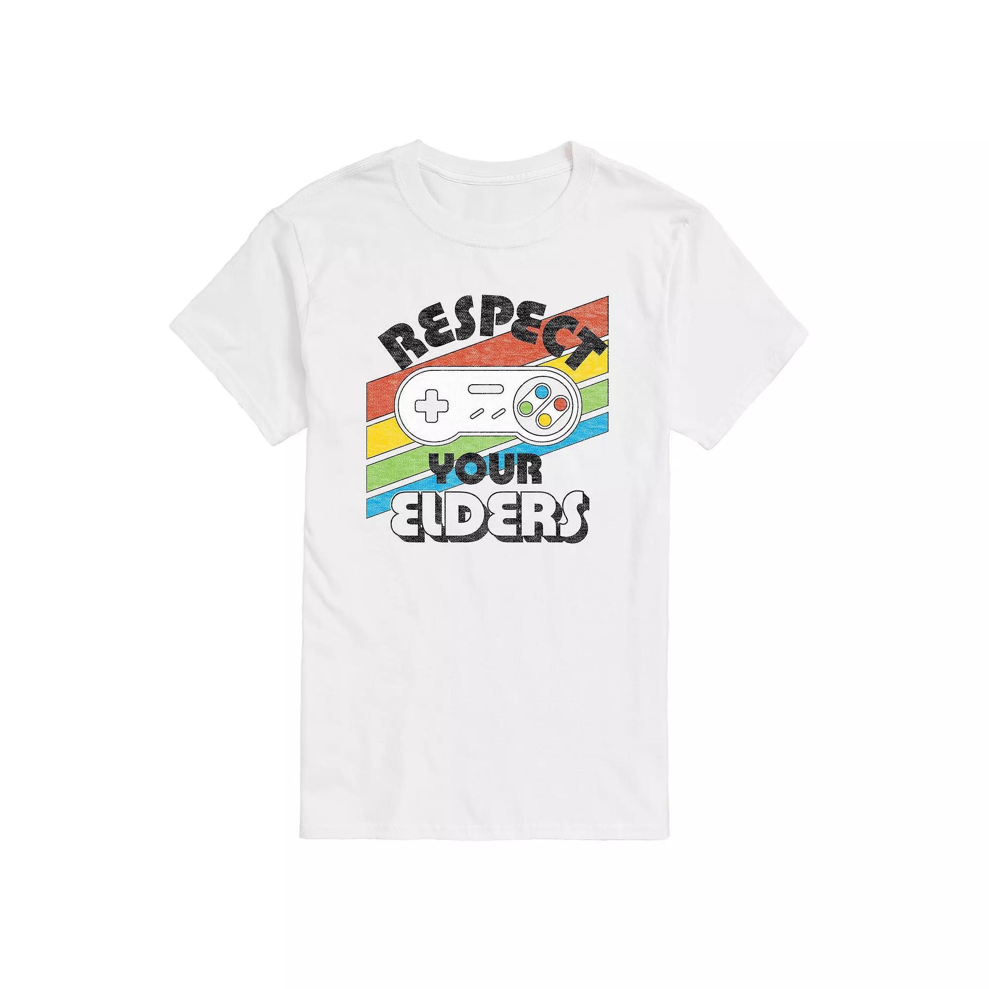 Big & Tall Respect Your Elders Graphic Tee, Mens Product Image