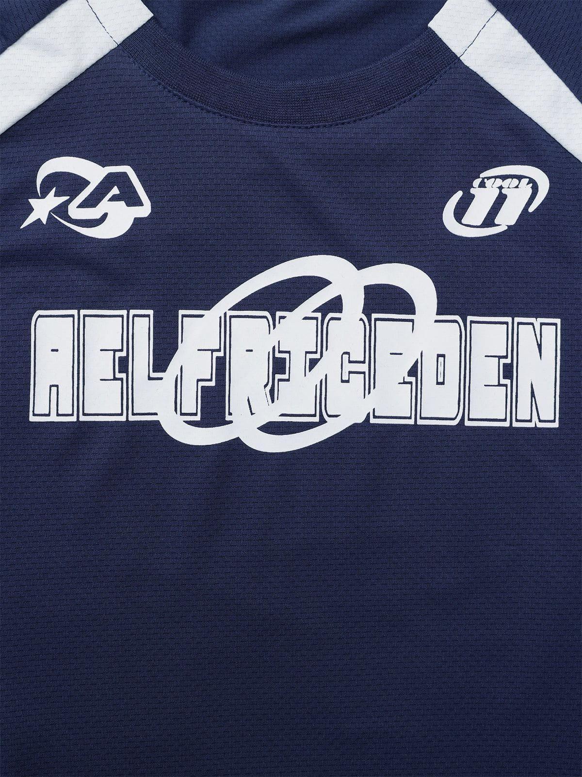 Aelfric Eden Color Blocking Basic Print Tee Product Image