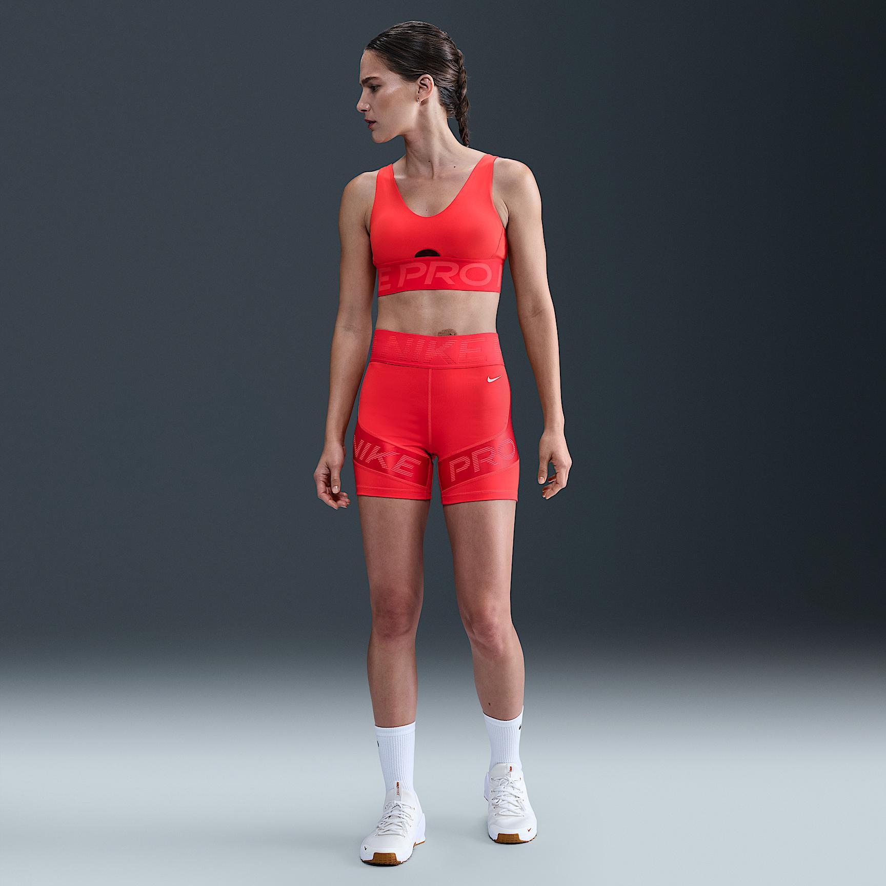 Women's Nike Pro Indy Plunge Medium-Support Padded Sports Bra Product Image