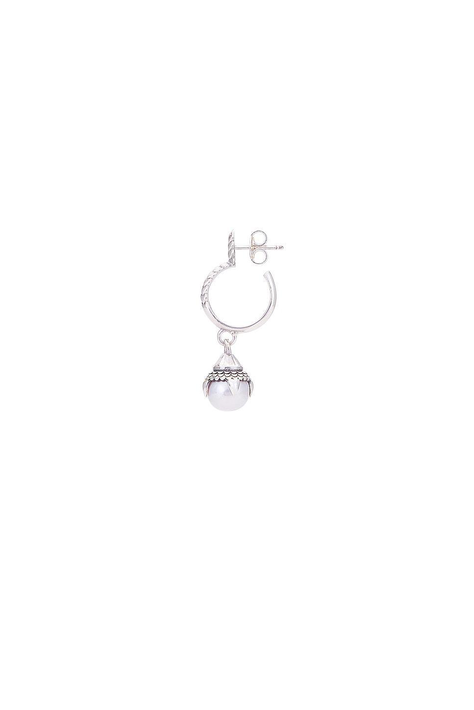 Pearl Hoop Earring Product Image