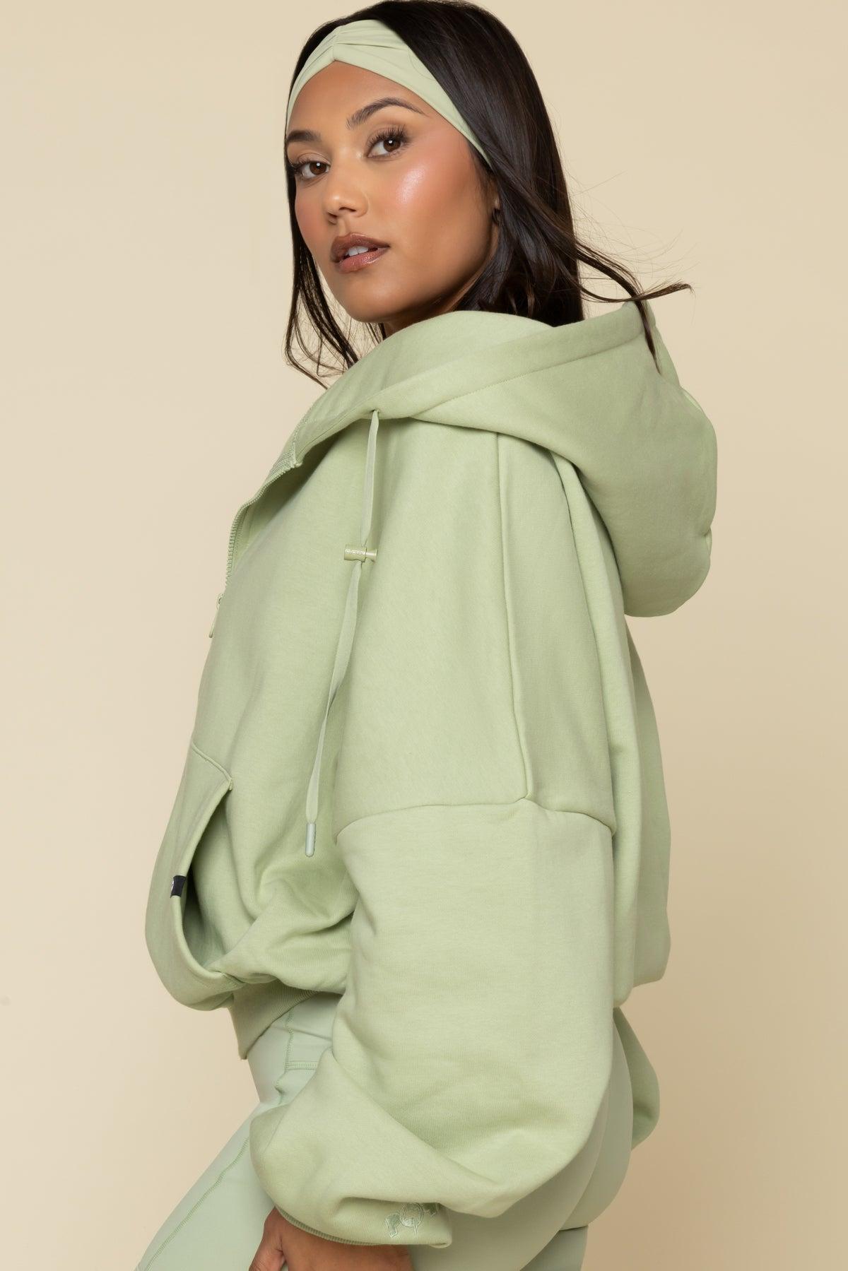 Zip Cloud Hoodie - Sapphire Product Image