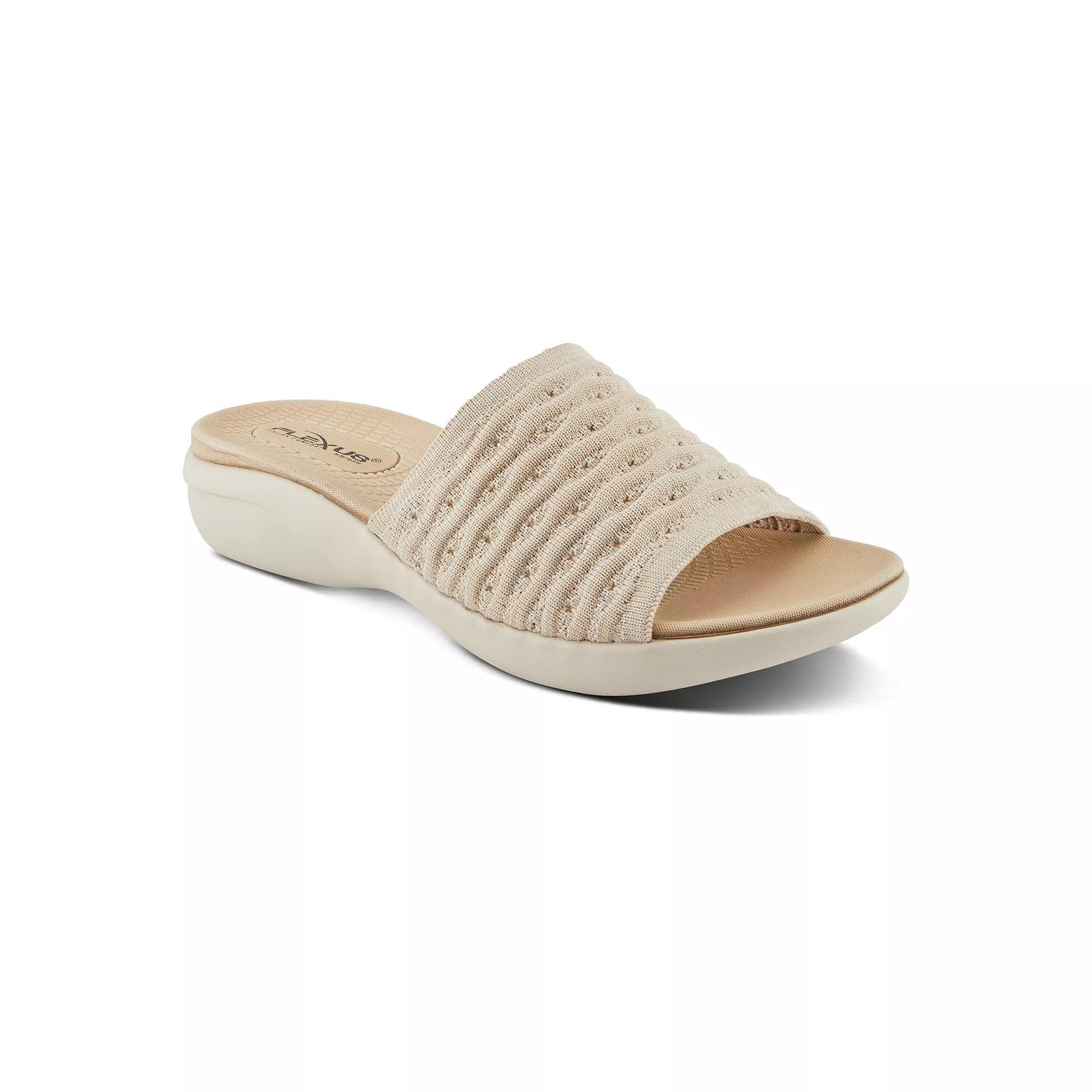 Flexus by Spring Step Deondre Women's Slide Sandals, Size: 37, Beige Product Image