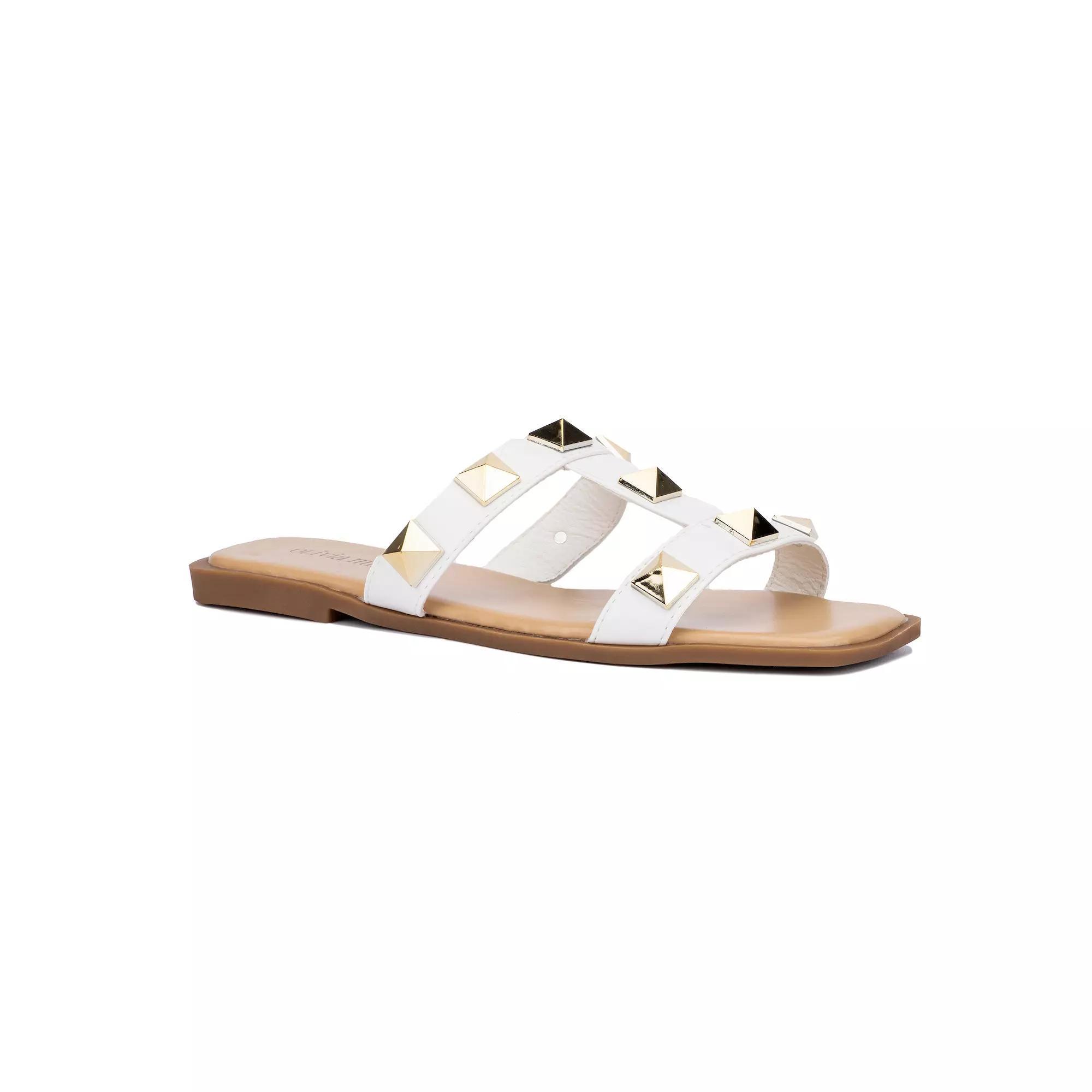 Olivia Miller Zoey Womens Slide Sandals Product Image