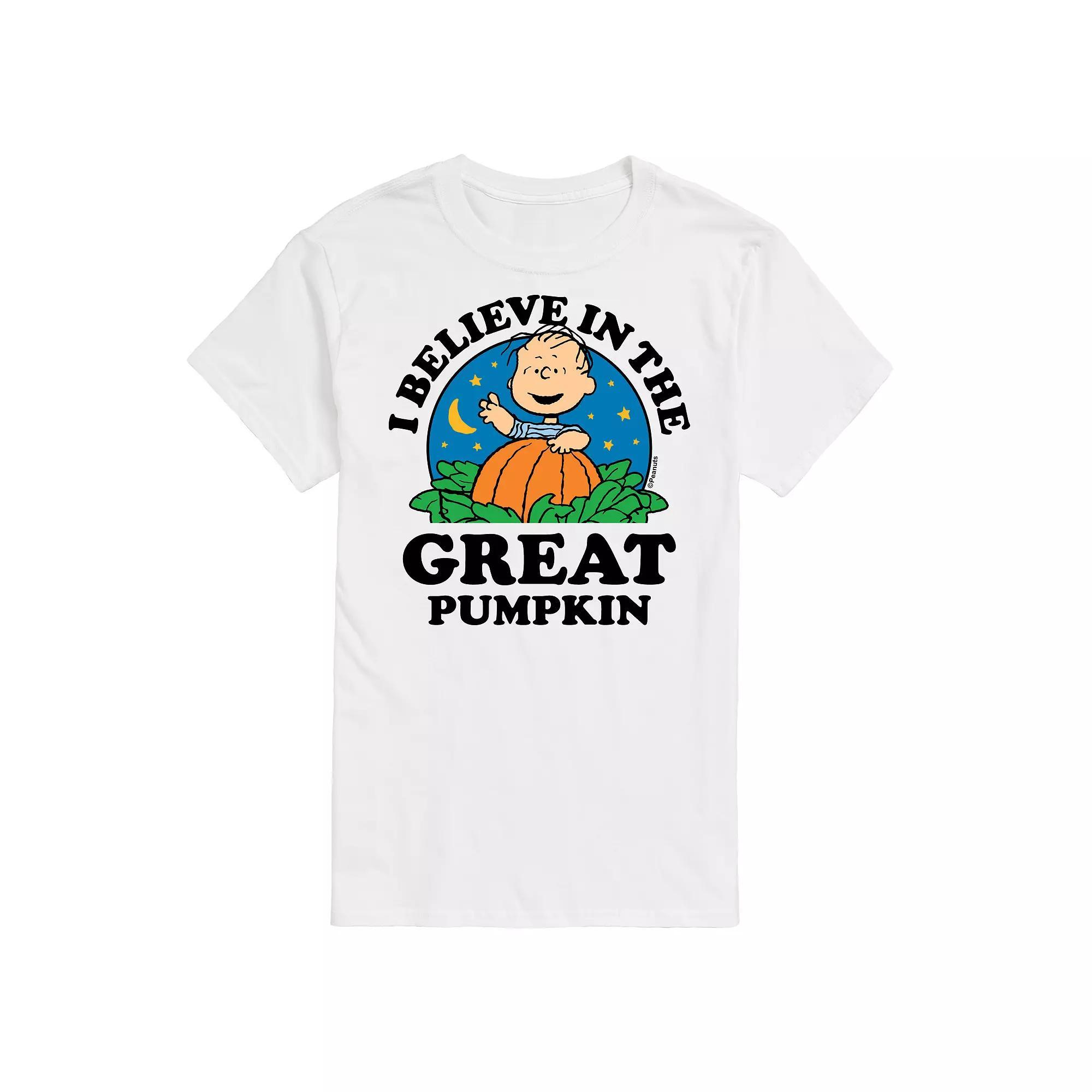Big & Tall Peanuts Great Pumpkin Tee, Mens Product Image