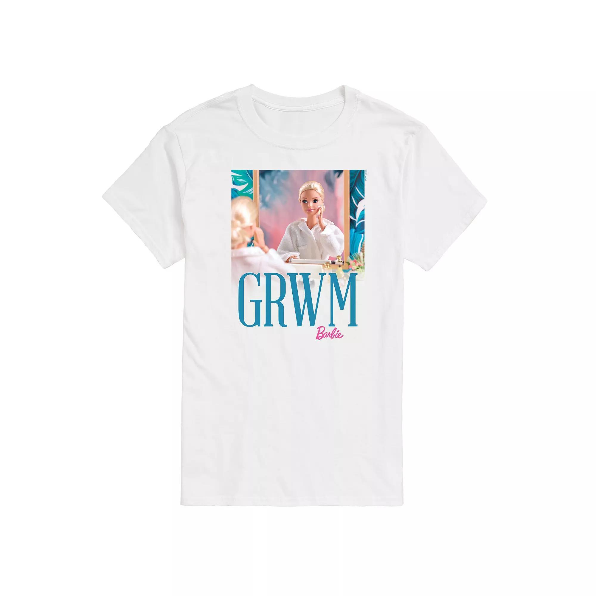 Mens Barbie GRWM Graphic Tee Product Image
