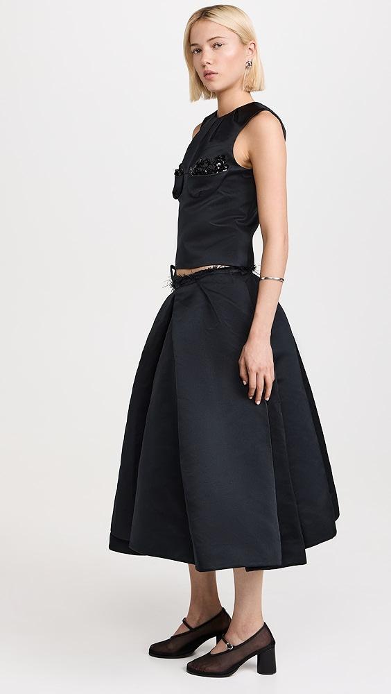 SHUSHU/TONG Irregular Pleated Skirt | Shopbop Product Image