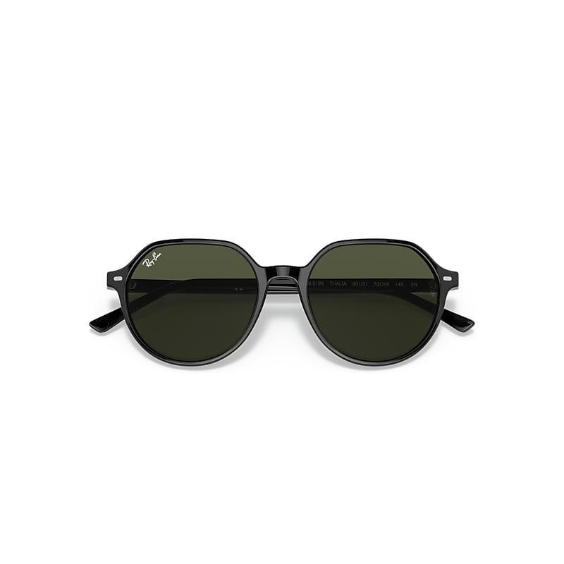 Ray-Ban New Round Sunglasses Frame Blue Lenses Product Image