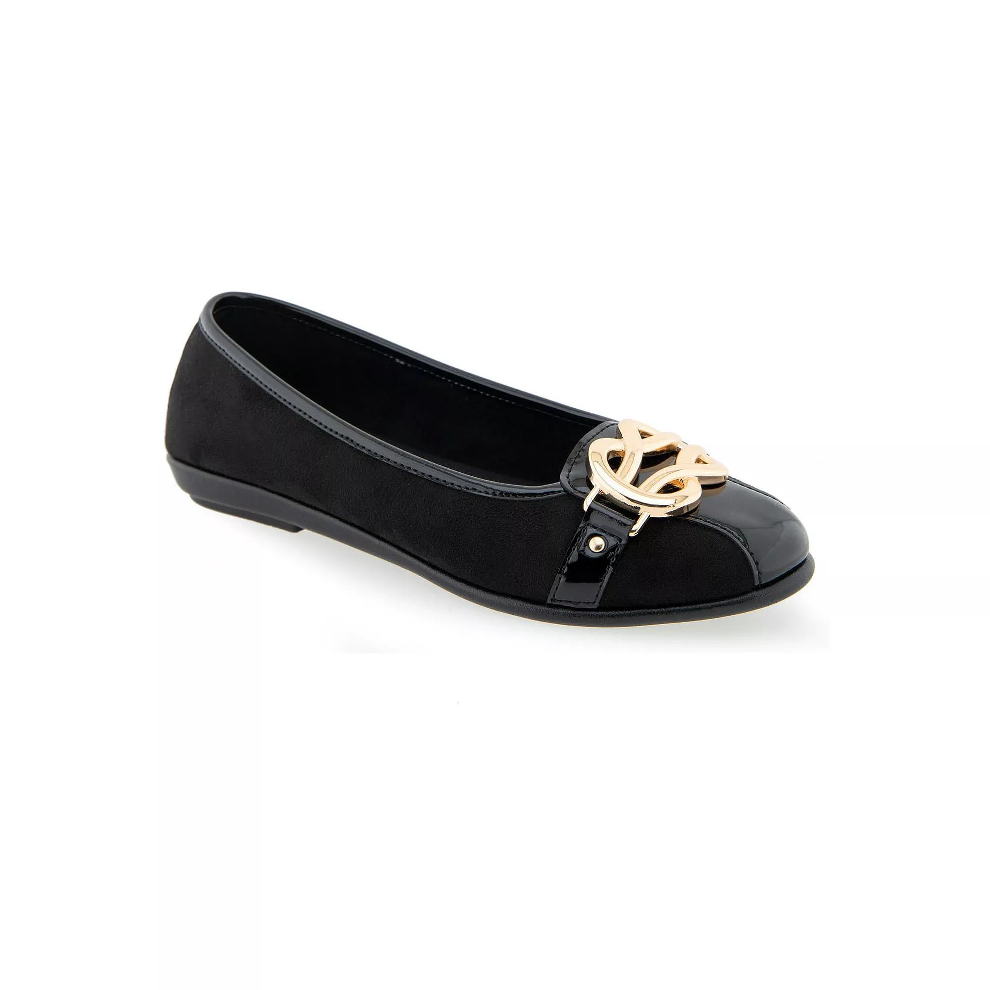Girls Vernice Logo-Print Ballet Flats, Toddlers/Kids Product Image