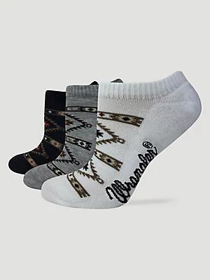 Women's Lowcut Southwest Sock (3-Pack) in Multi Vintage Product Image