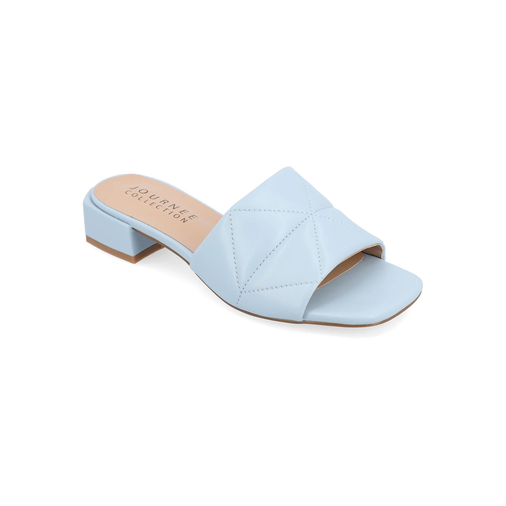 Journee Elidia Womens Block Heel Sandals Product Image