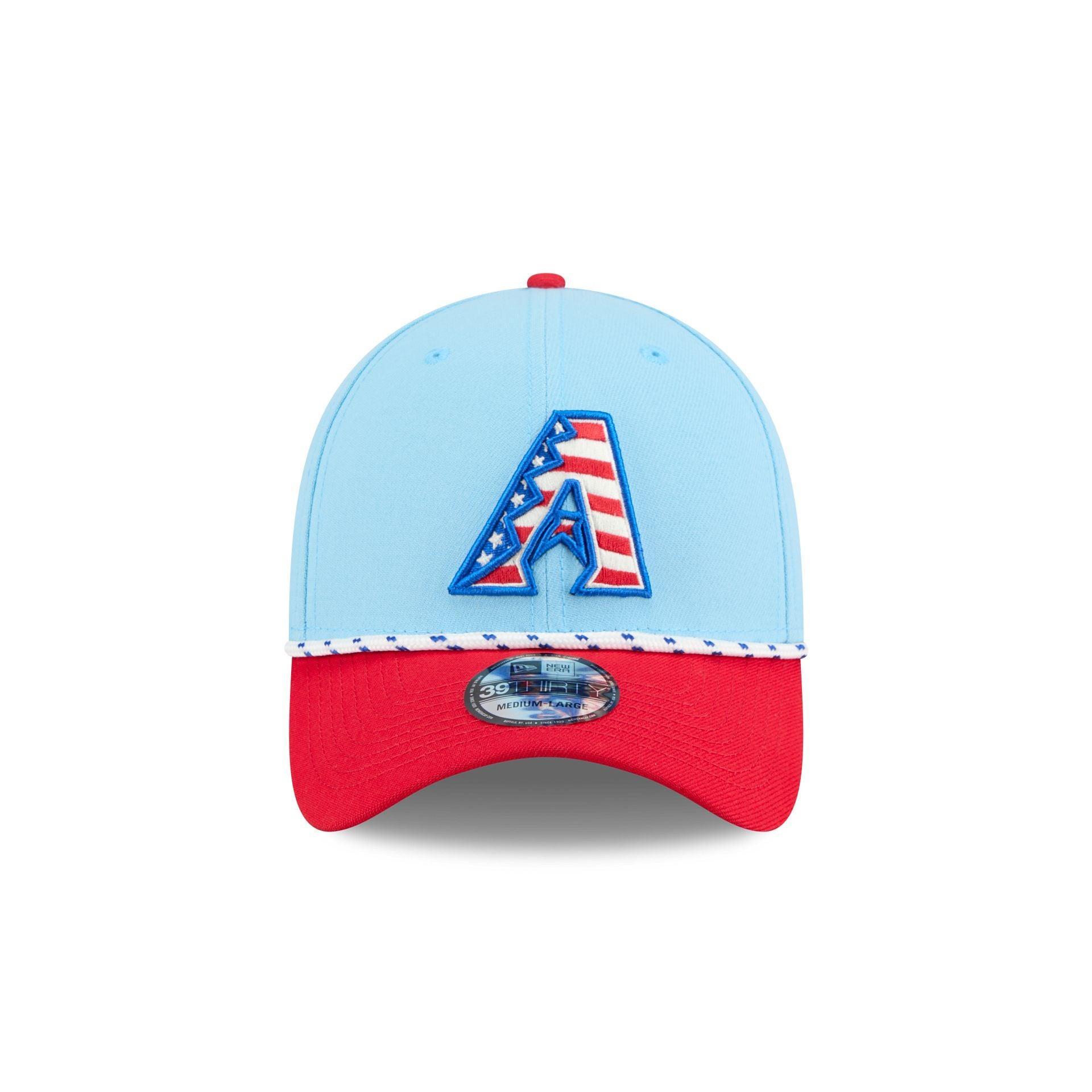 Arizona Diamondbacks Independence Day 2025 39THIRTY Stretch Fit Hat Male Product Image