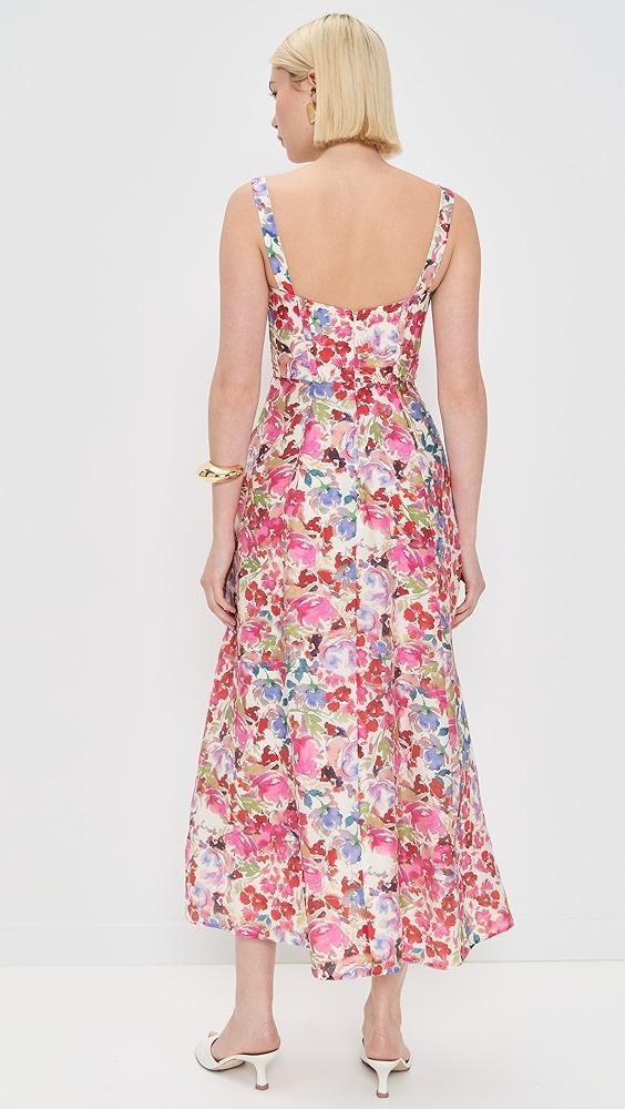 BARDOT Lilah Corset Midi Dress | Shopbop Product Image