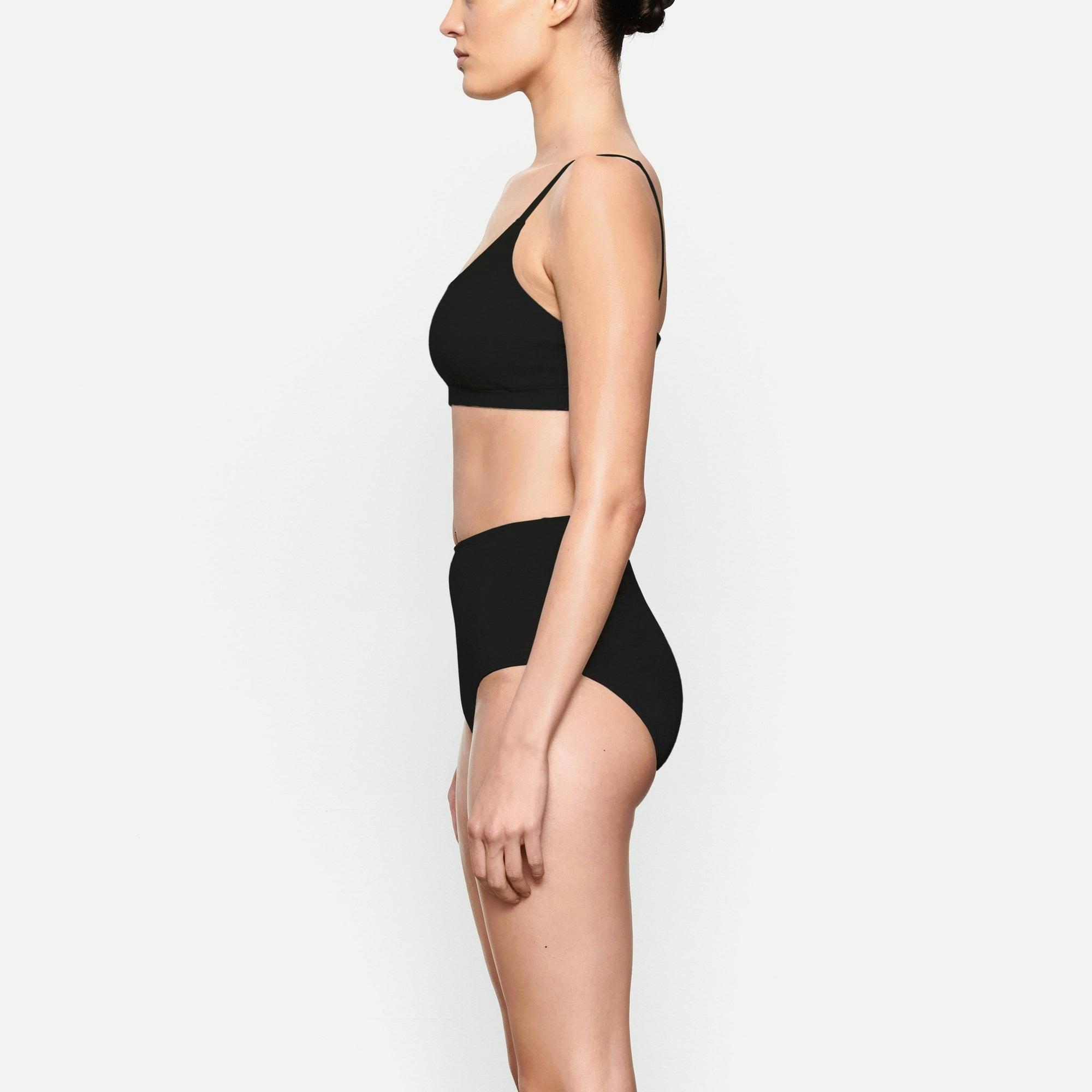 COTTON JERSEY SCOOP BRALETTE | SOOT Product Image