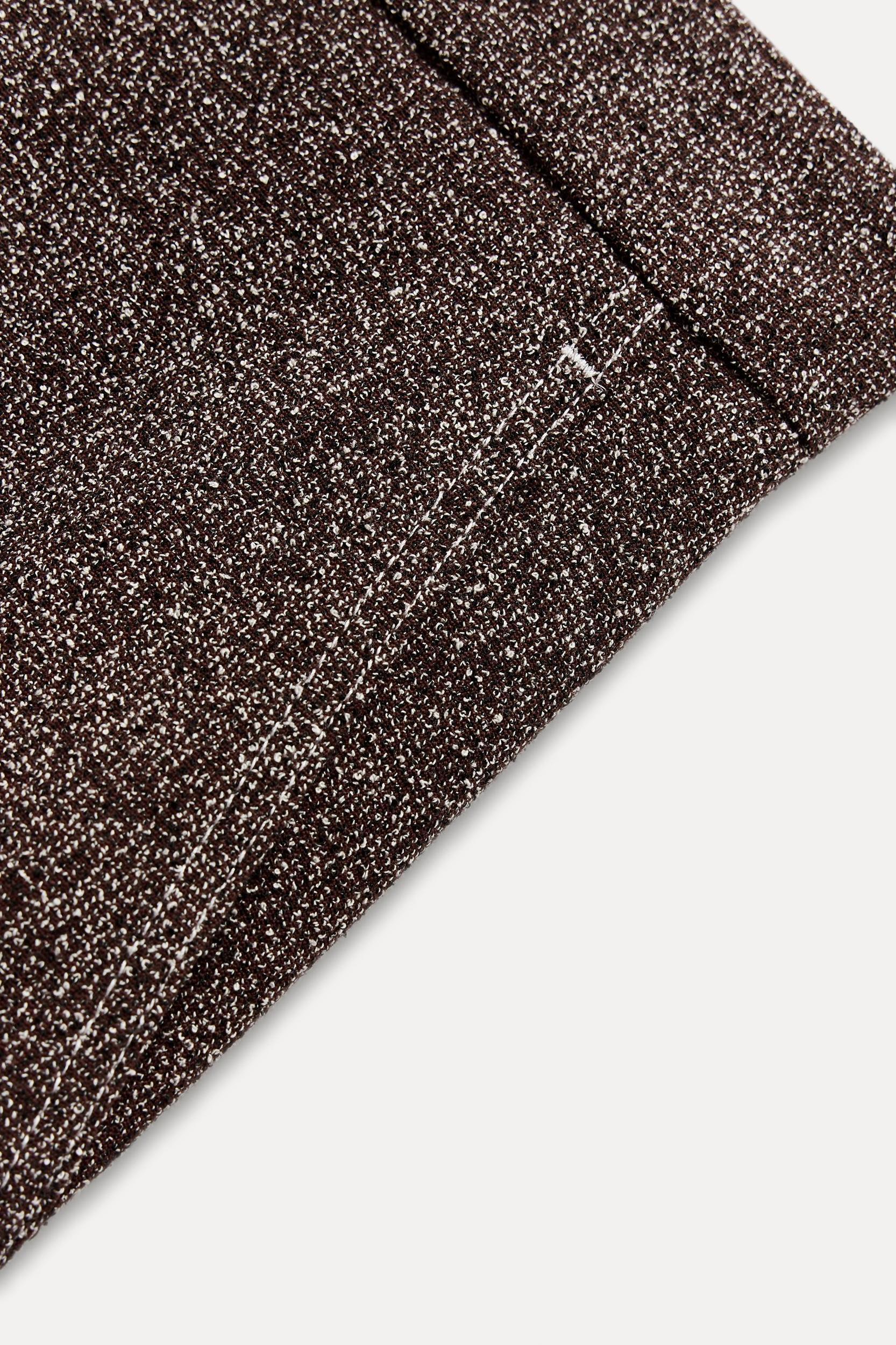 STRAIGHT LEG PANTS WITH TOPSTITCHING ZW COLLECTION Product Image
