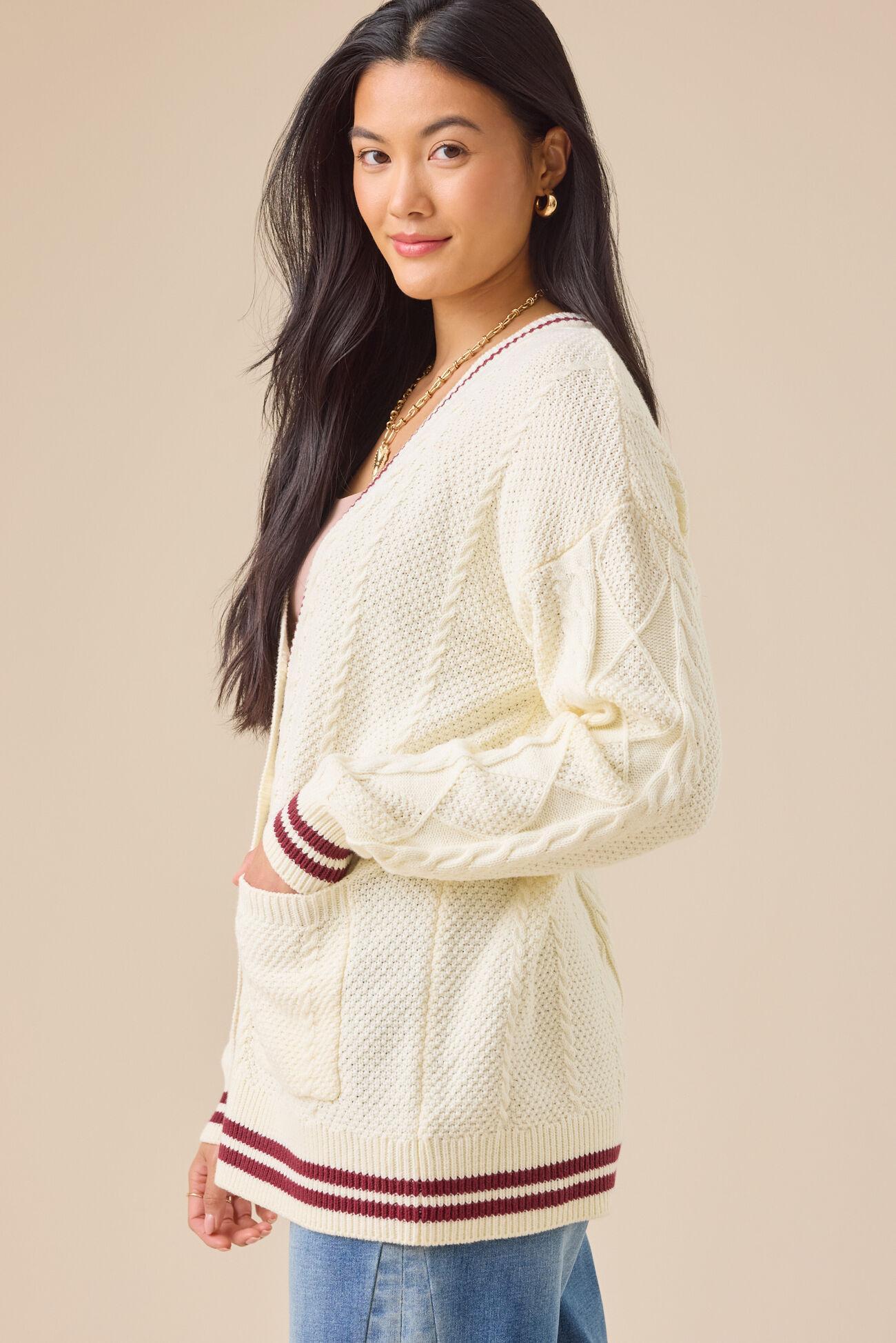 Nara Varsity Cardigan Product Image