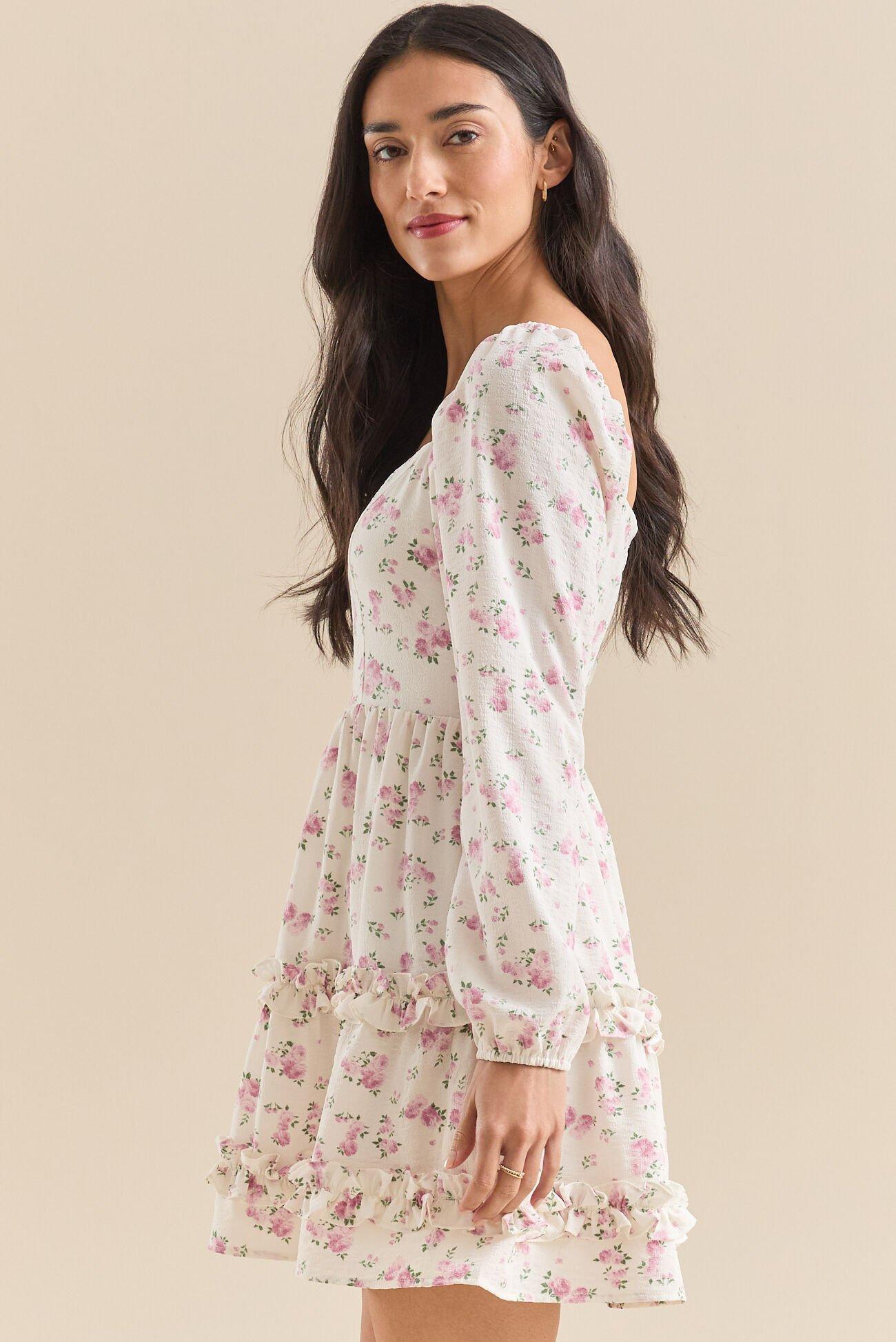 Ellie Floral Mini Dress Product Image