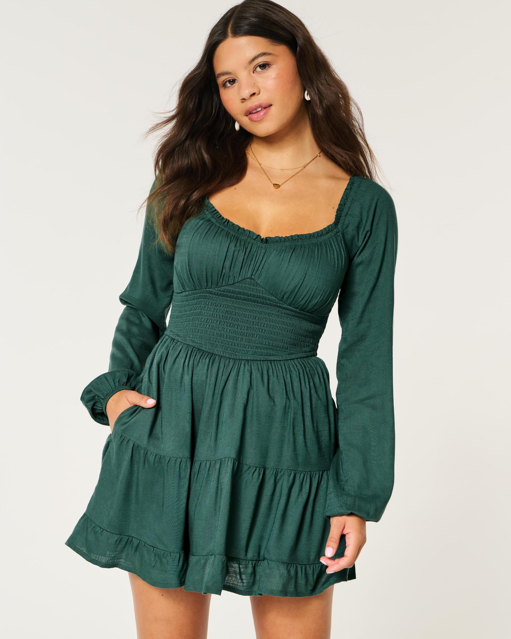 On/Off the Shoulder Skort Dress Product Image