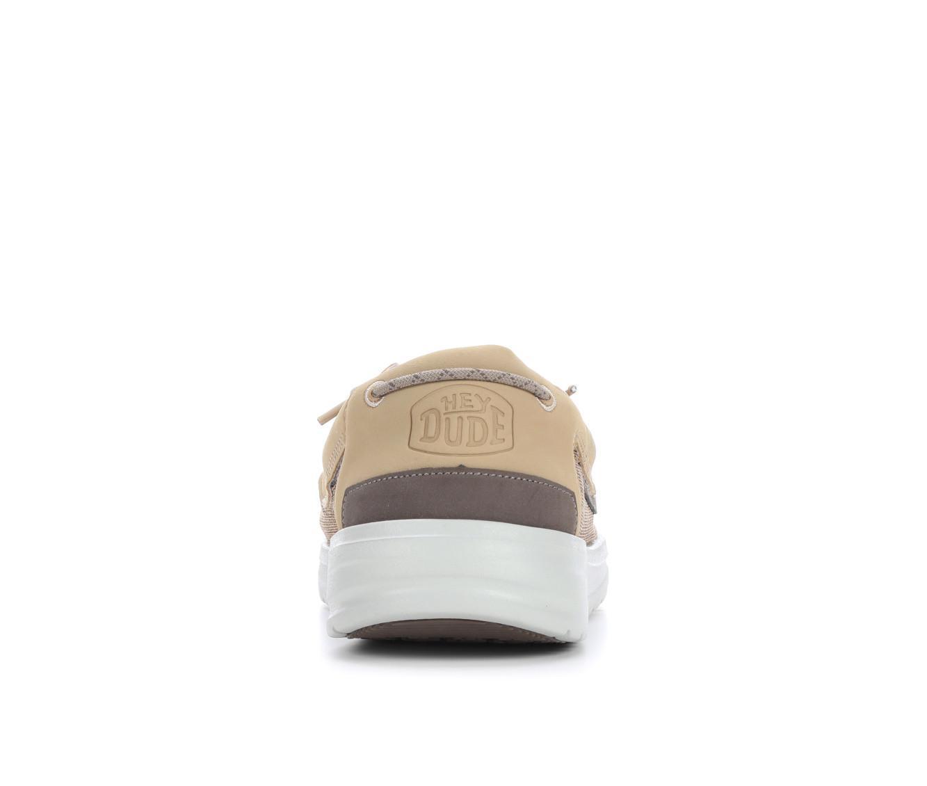 Men's HEYDUDE Welsh Grip Classic Mesh Boat Shoes Product Image