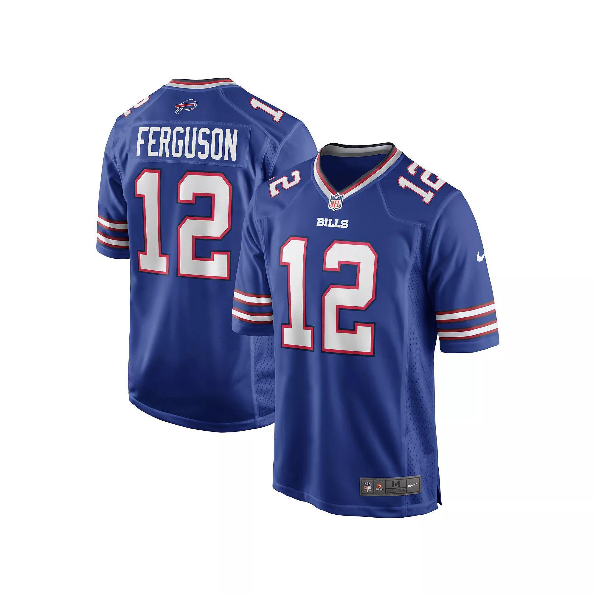 Men's Nike Joe Ferguson Royal Buffalo Bills Game Retired Player Jersey, Size: 3XL, Blue Product Image