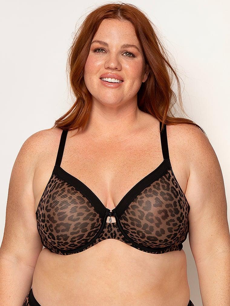 Sheer Mesh Unlined Bra Product Image