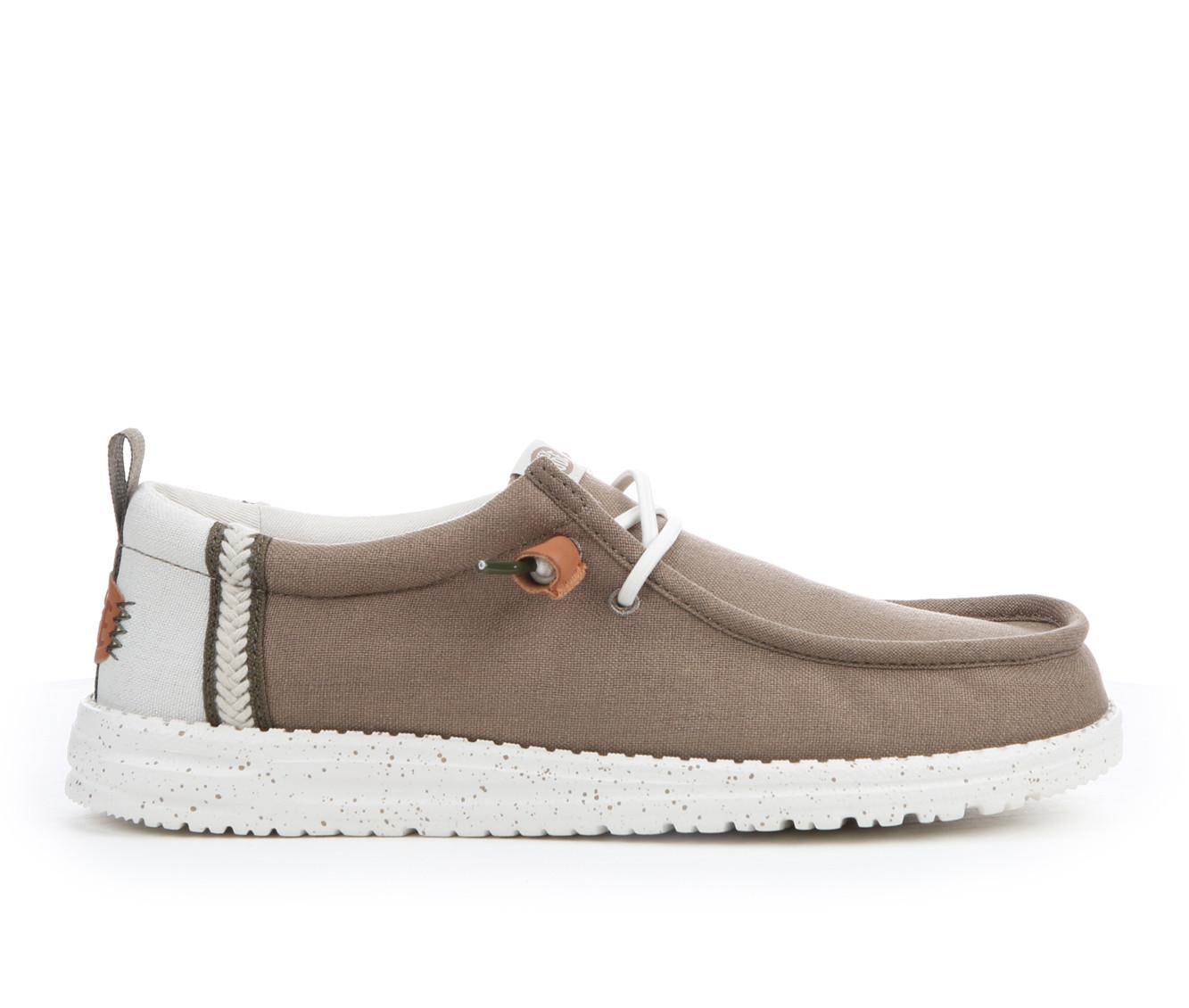 Men's HEYDUDE Wally Craft Linen Casual Shoes Product Image