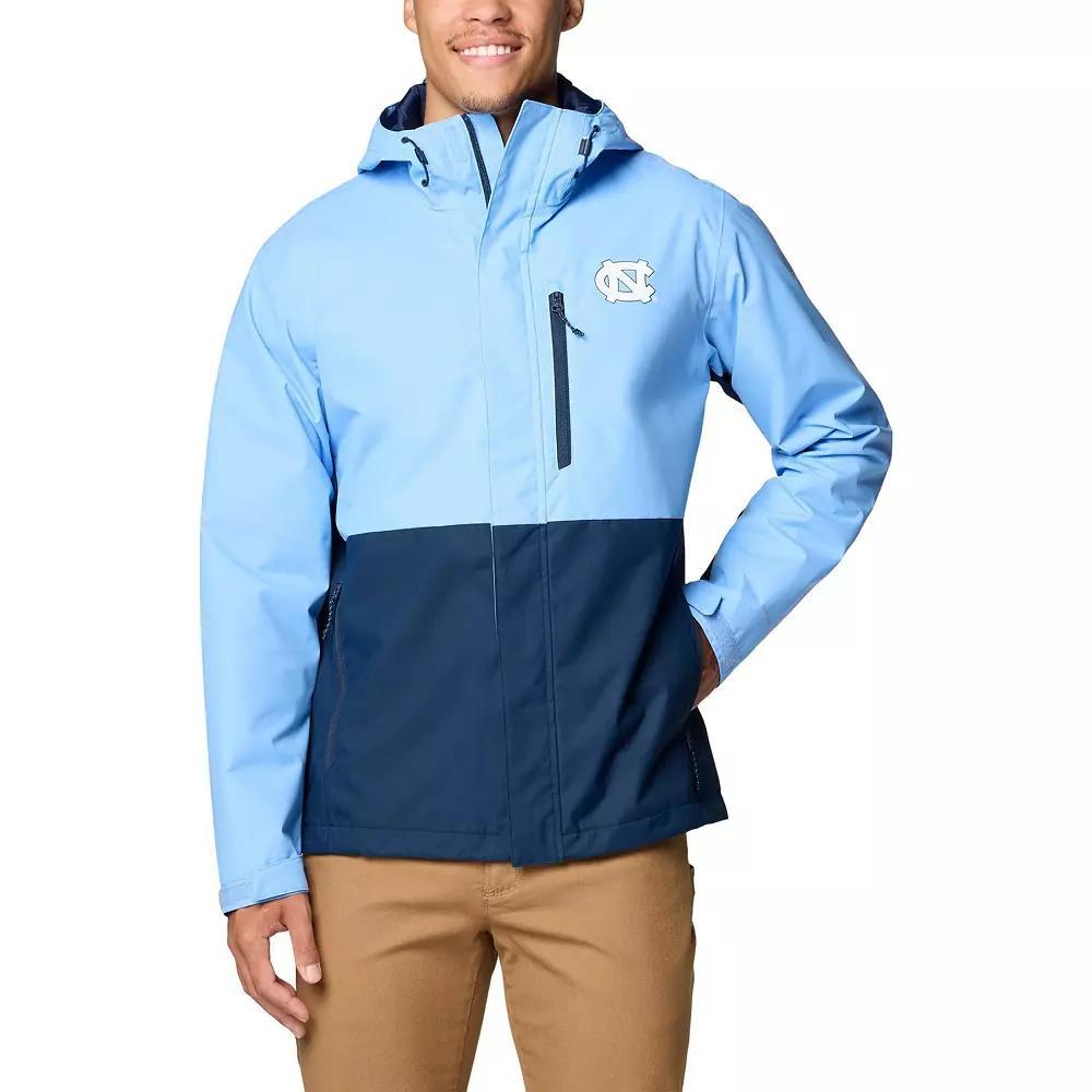 Men's Columbia  Navy North Carolina Tar Heels Field Bound Omni-Tech�� Full-Zip Jacket, Size: Medium, Blue Product Image