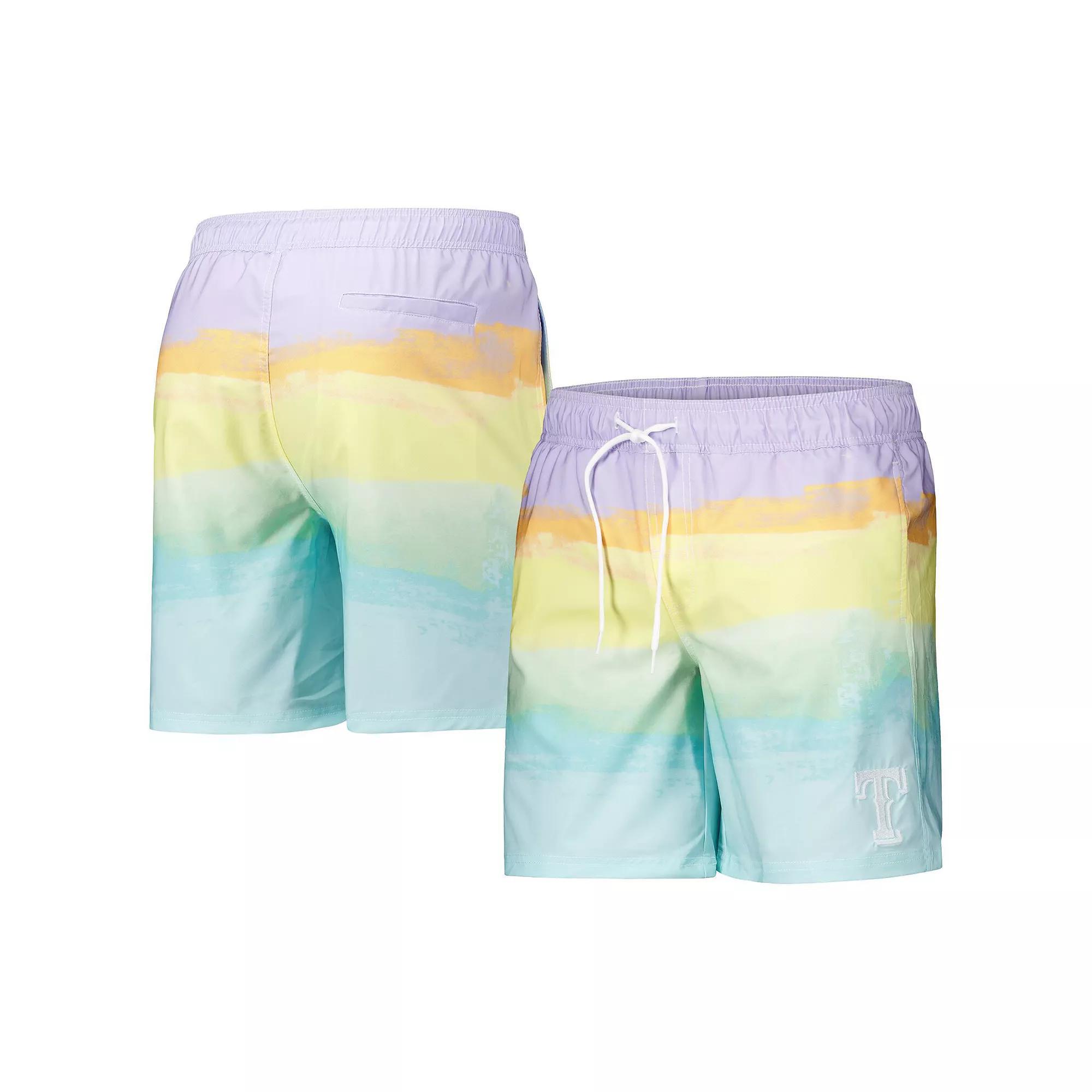 Men's G-III Sports by Carl Banks Texas Rangers Perfect Game Volley Board Shorts, Size: 2XL, Team Product Image