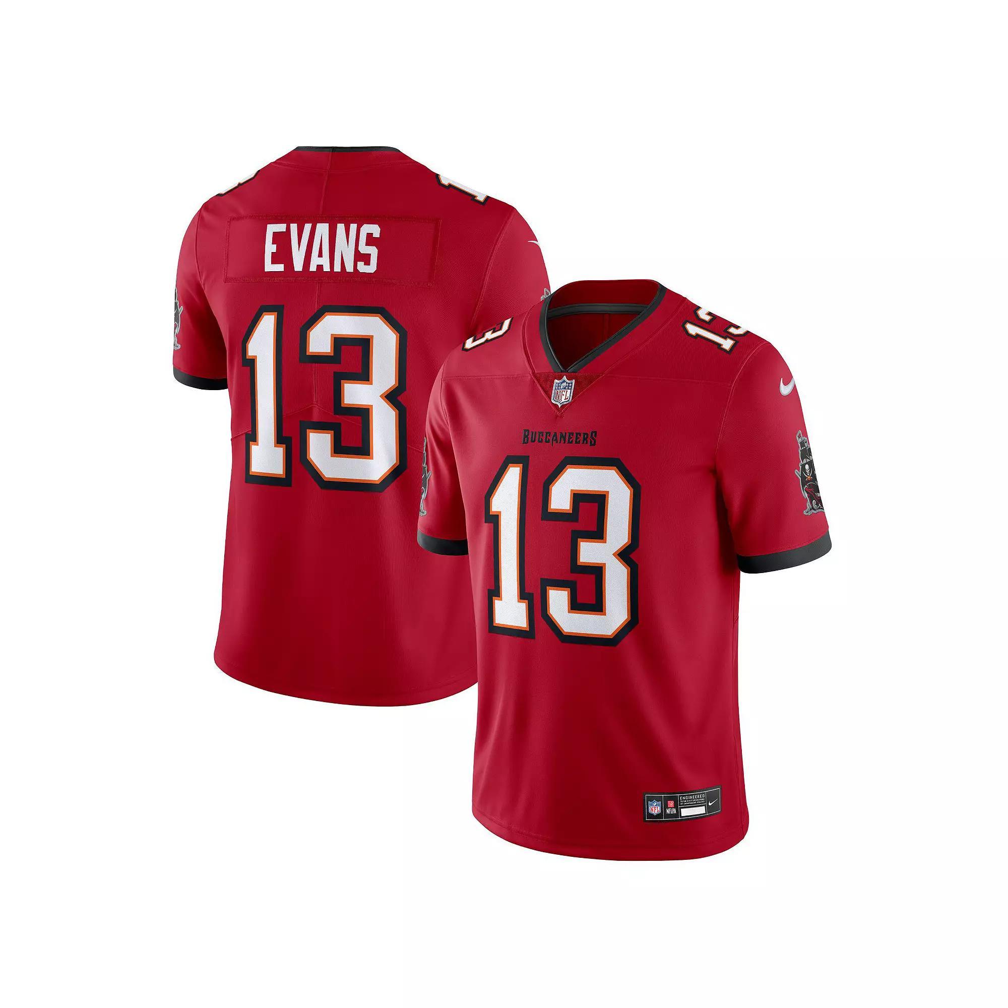 Men's Nike Mike Evans Red Tampa Bay Buccaneers  Vapor Untouchable Limited Jersey, Size: Large Product Image
