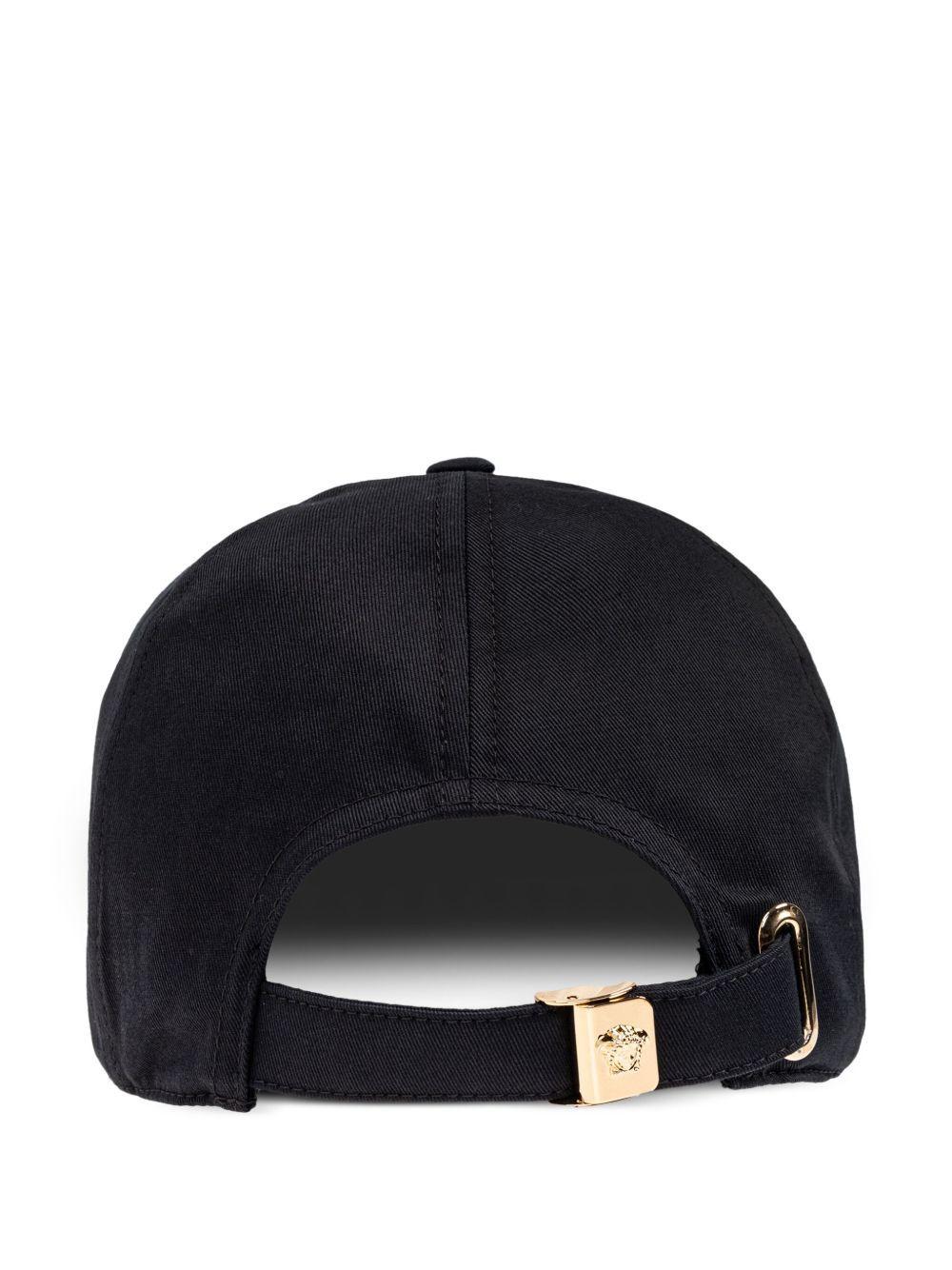 Medusa-embroidered baseball cap Product Image