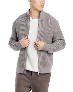 Theory Gary Cashton Zip Front Sweater Jacket Product Image