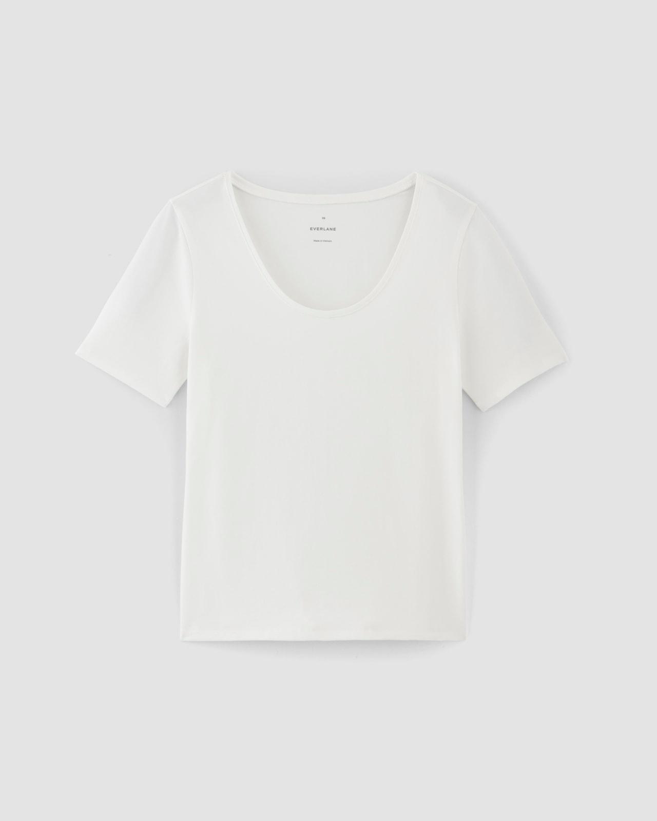 The Form Scoop-Neck Tee Product Image