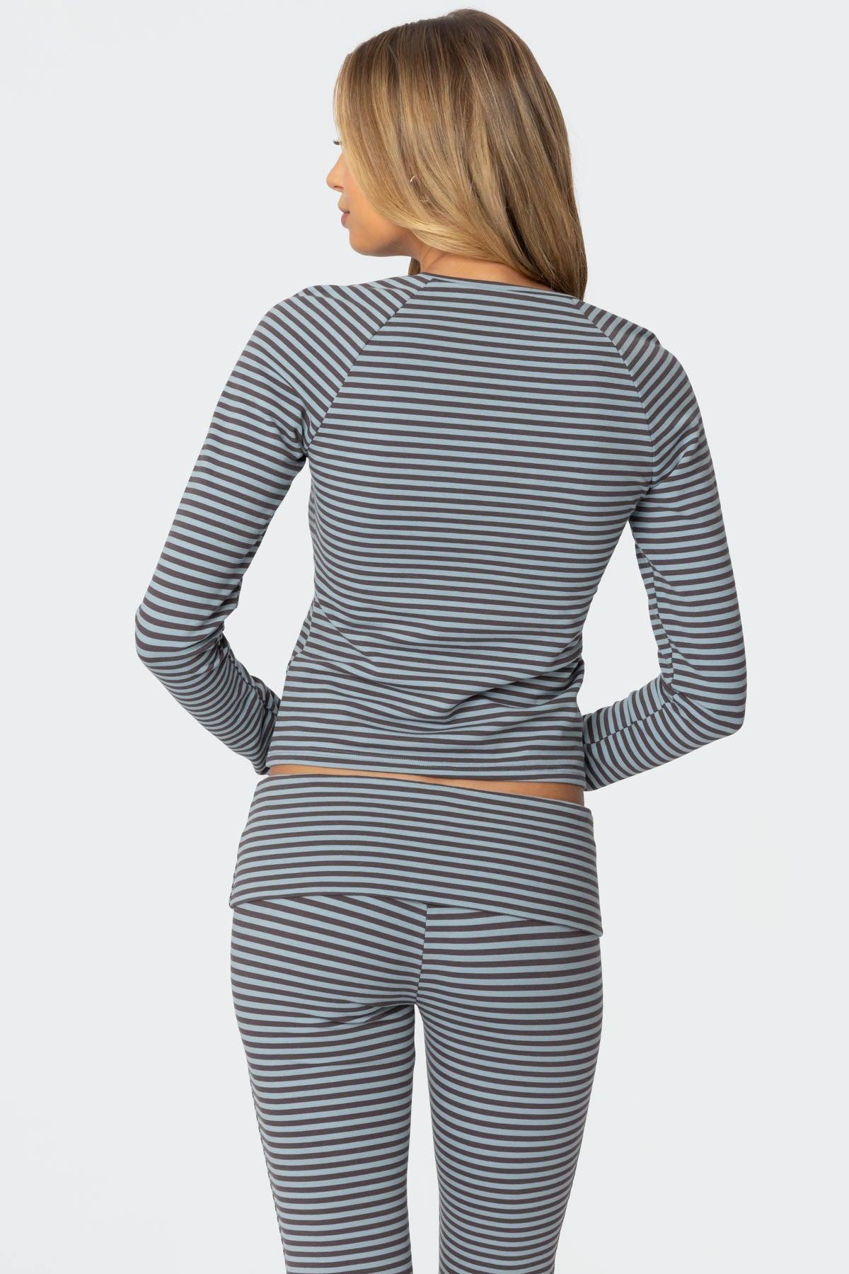Kaeli Stripey Long Sleeve T Shirt Product Image