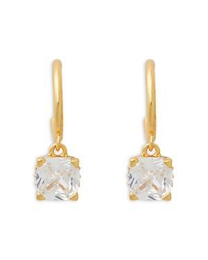 kate spade new york Little Luxuries Square Drop Huggie Hoop Earrings Product Image