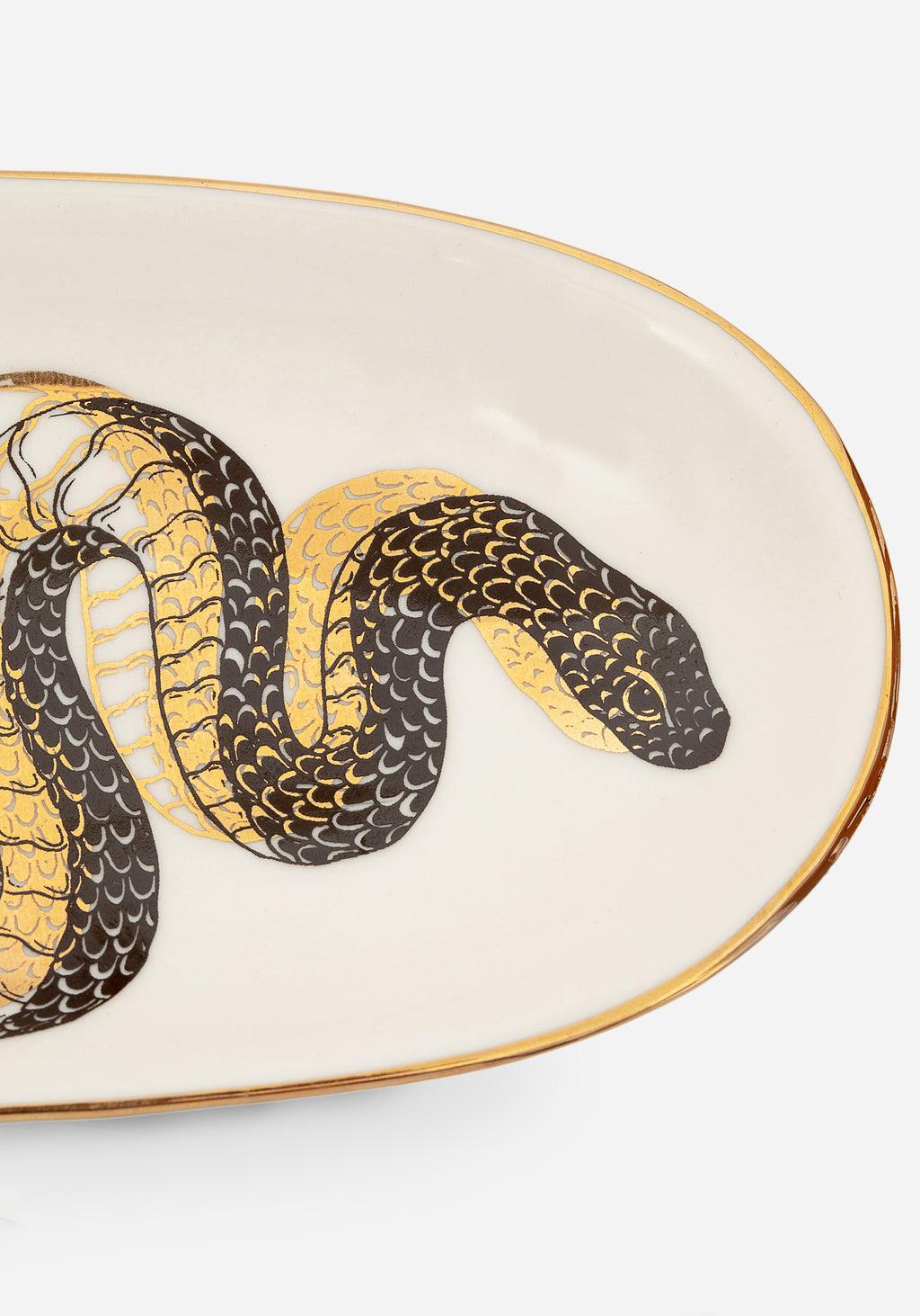 Saraph Snakes Oval Snake Trinket Dish Product Image