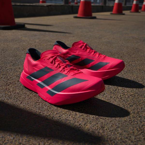 adidas Adizero Adios Pro 4 Shoes Lucid Red 9.5 Mens Product Image