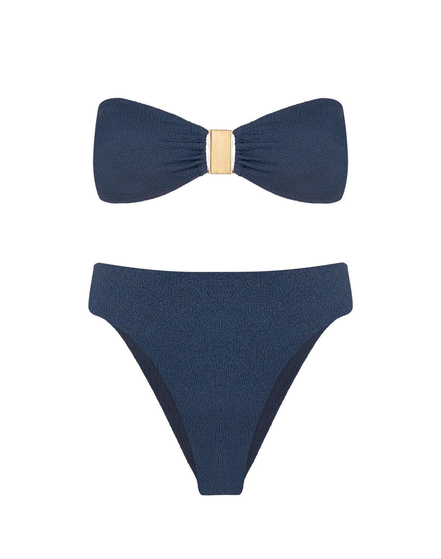 Firenze Becky Bandeau Top - Bayside Product Image