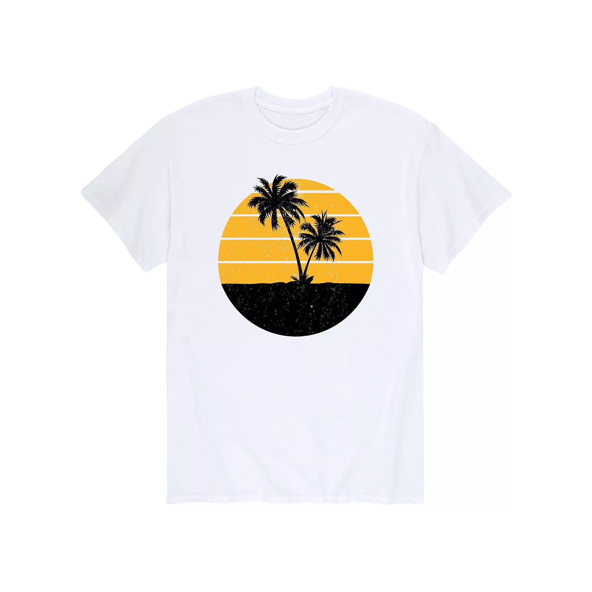 Mens Palm Tree Silhouette Tee Product Image