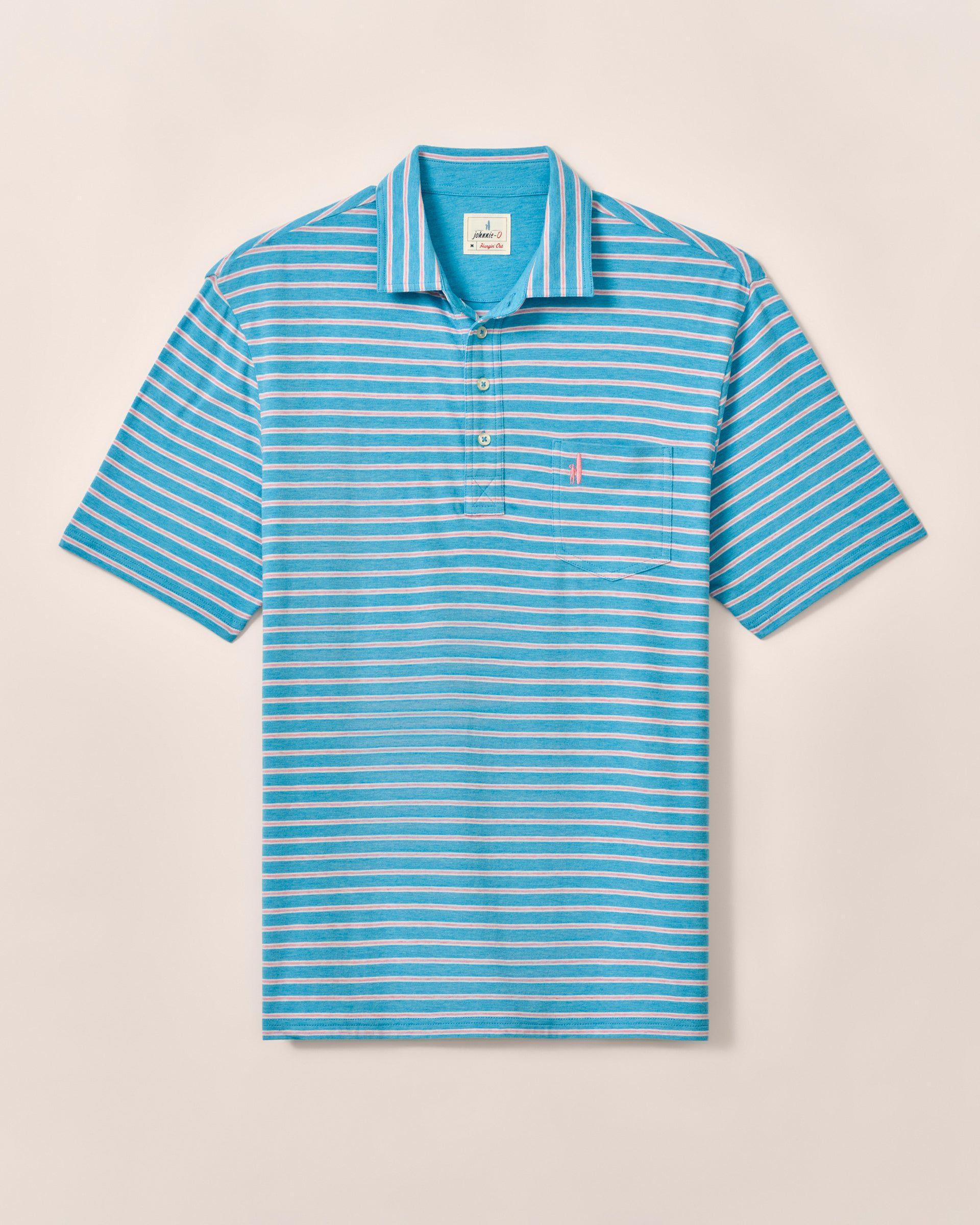 johnnie-O Original 4-Button Polo - Matthis Stripe Product Image