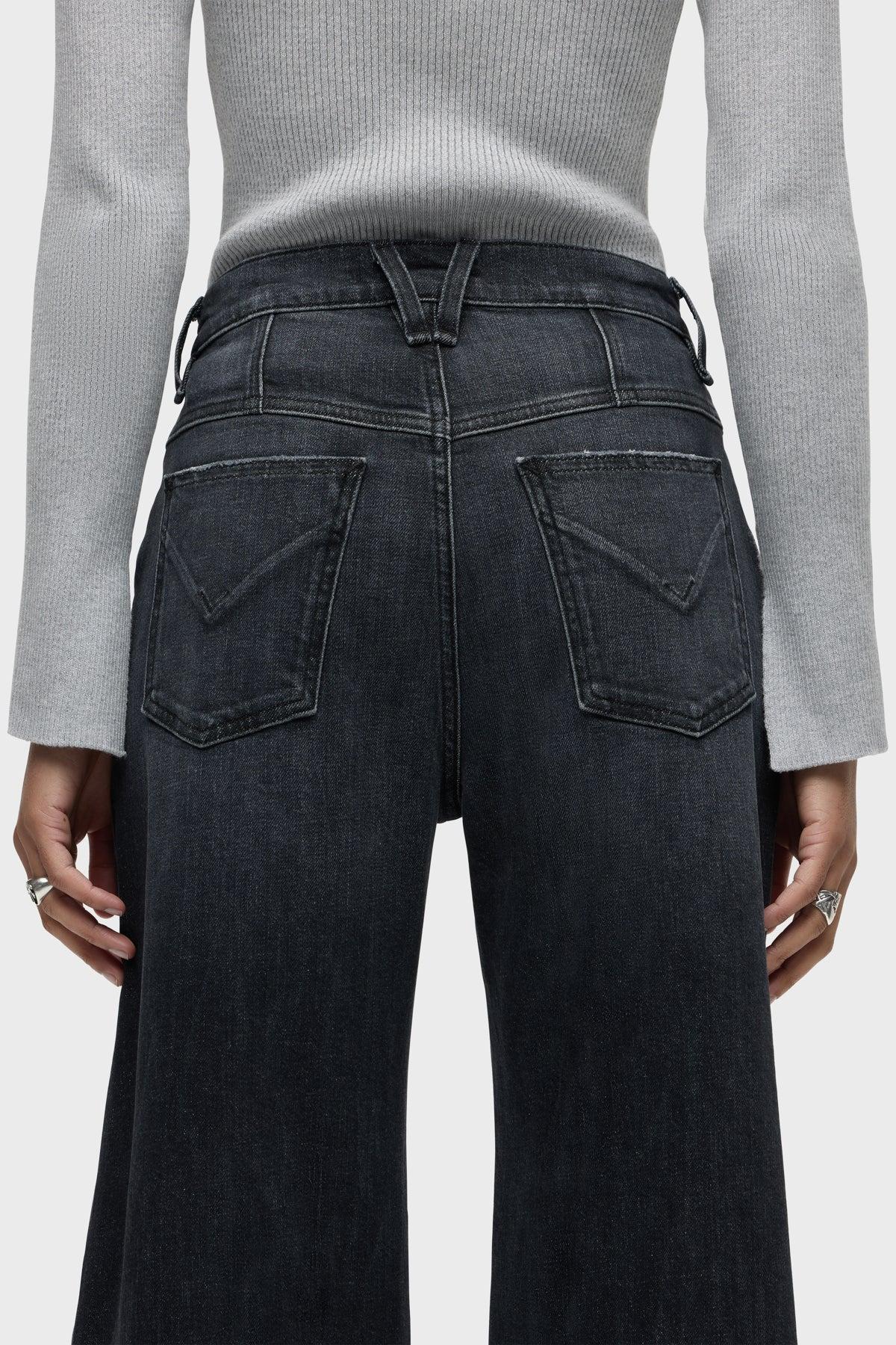 Jodie Seamed Front Yoke Wide Leg Jean Female Product Image